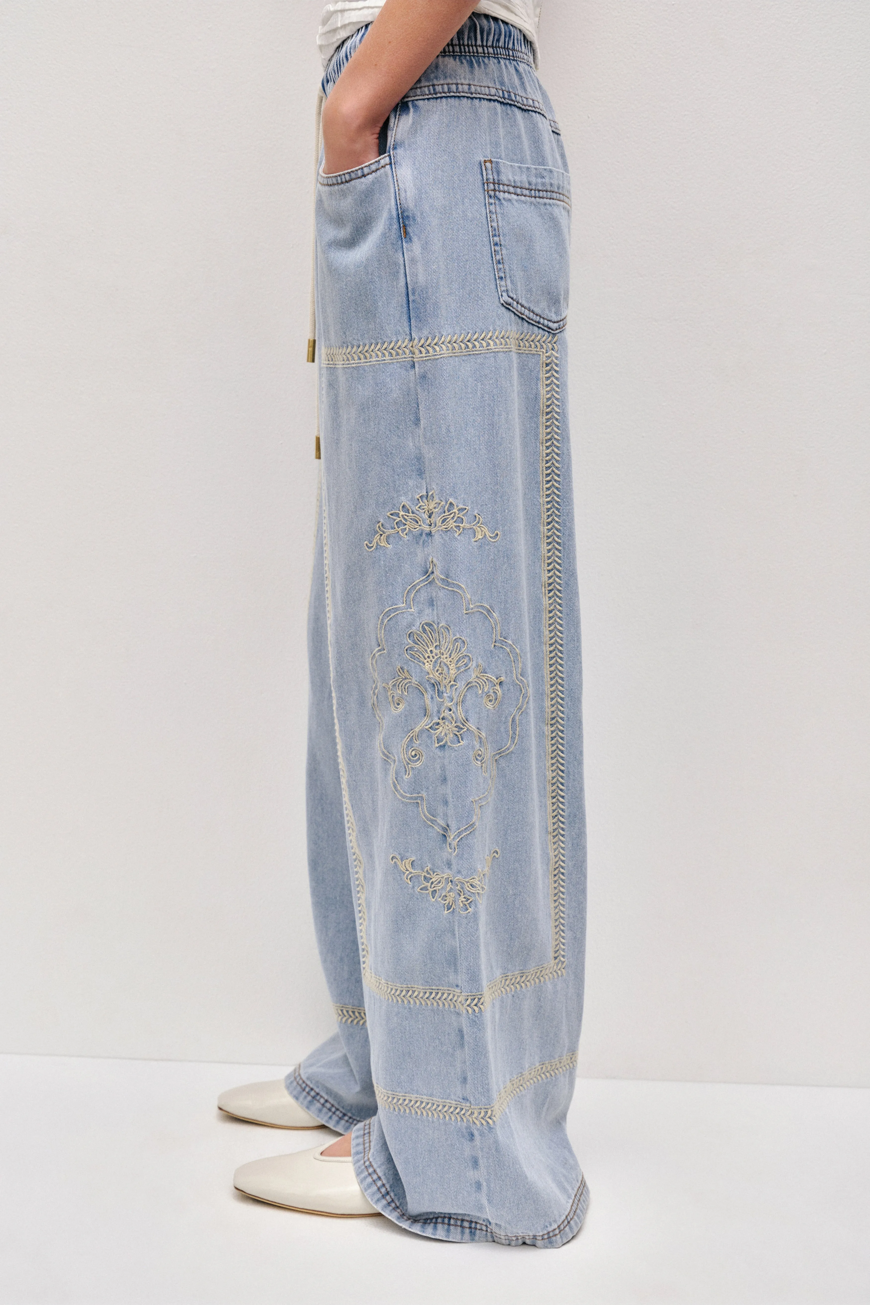 Lotus Denim Jean sold by Aje product image thumbnail 4