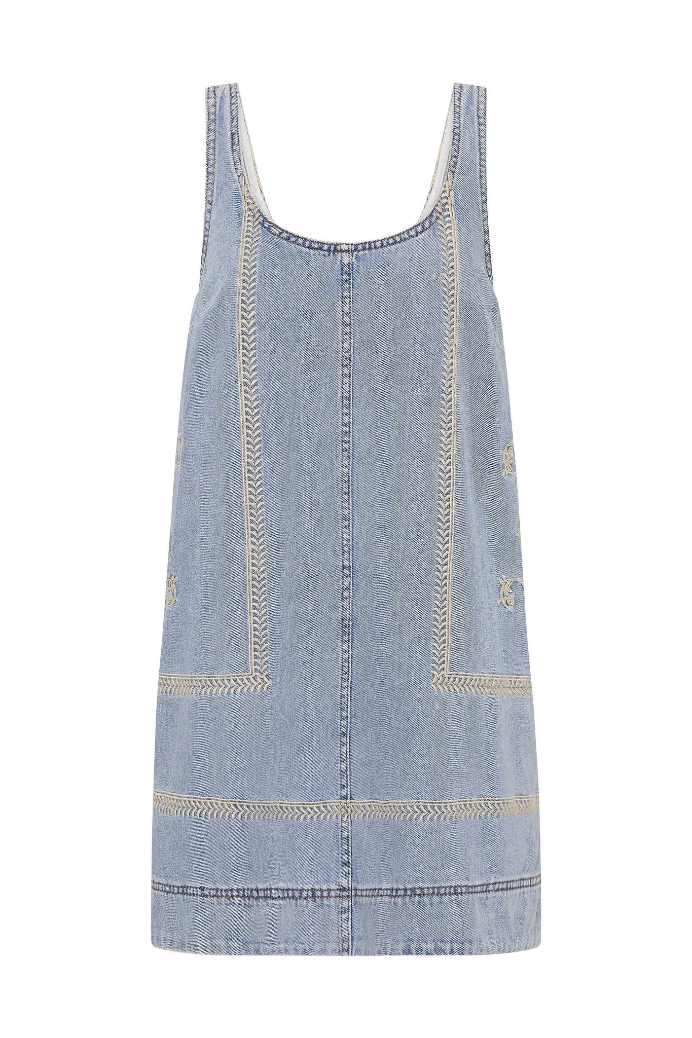 Lotus Denim Mini Dress sold by Aje product image thumbnail 2