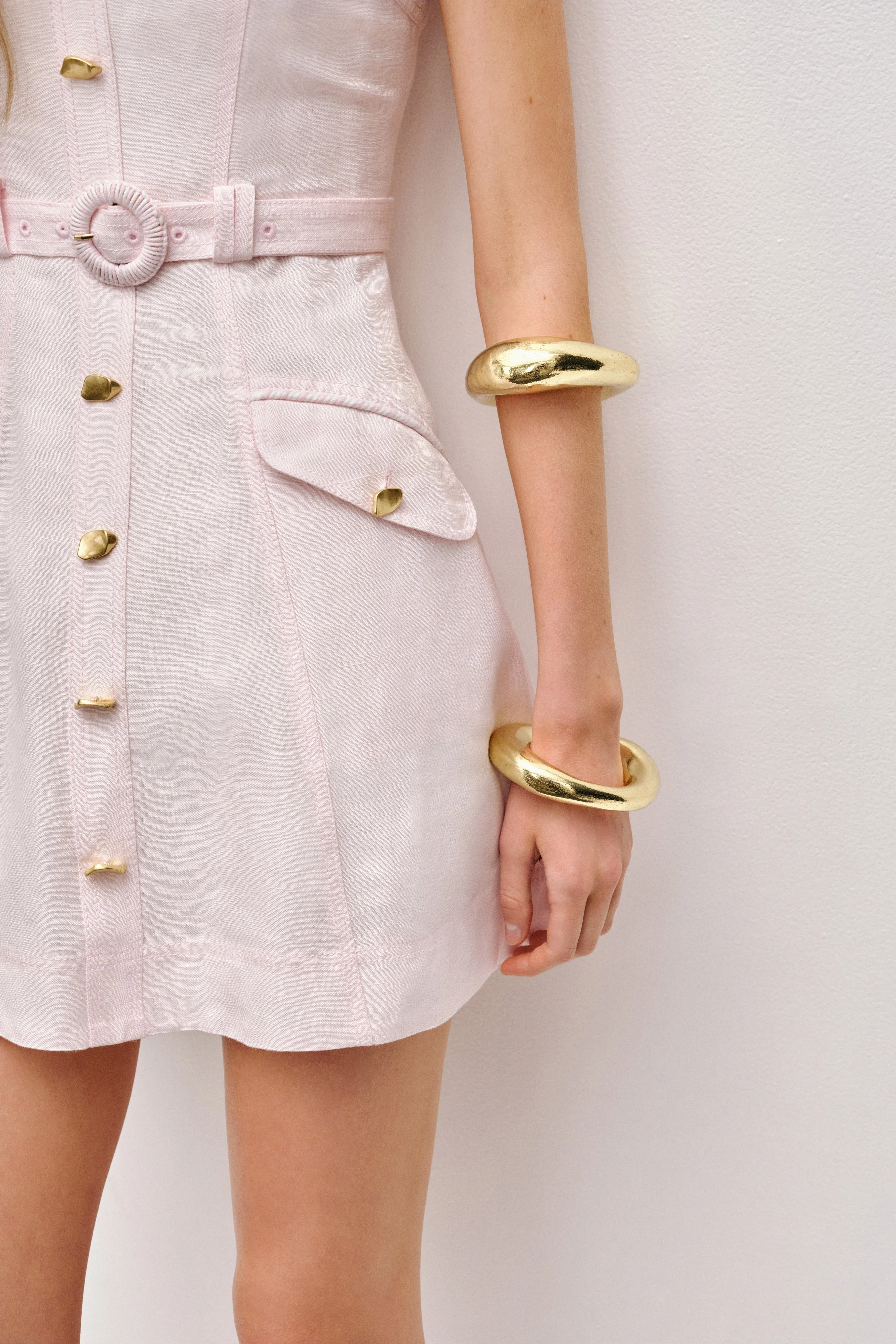 Celeste Utility Mini Dress sold by Aje product image thumbnail 4