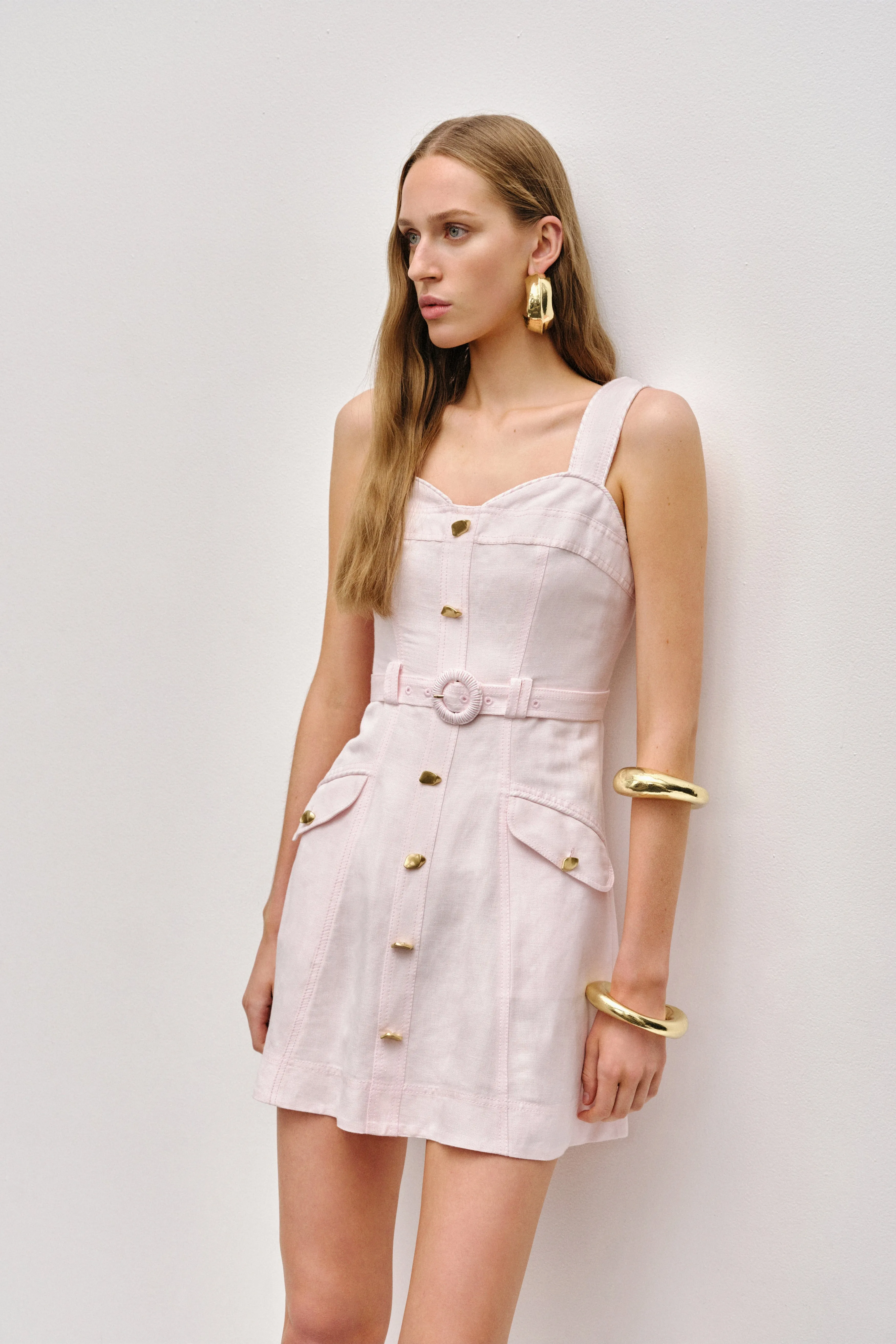 Celeste Utility Mini Dress sold by Aje product image thumbnail 3