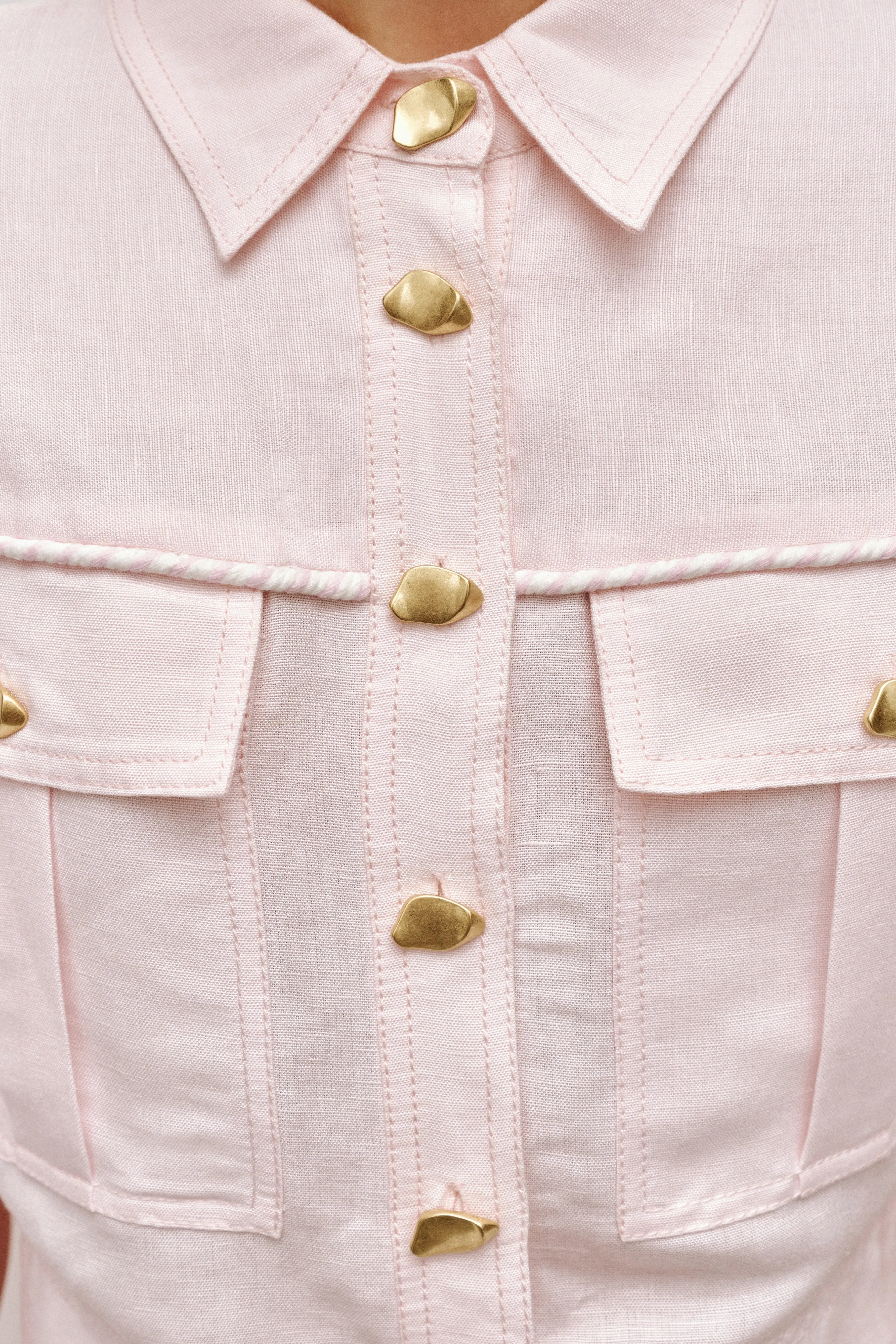 Auden Crop Shirt sold by Aje product image thumbnail 5