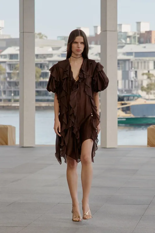 Voyager Mini Dress made by Aje