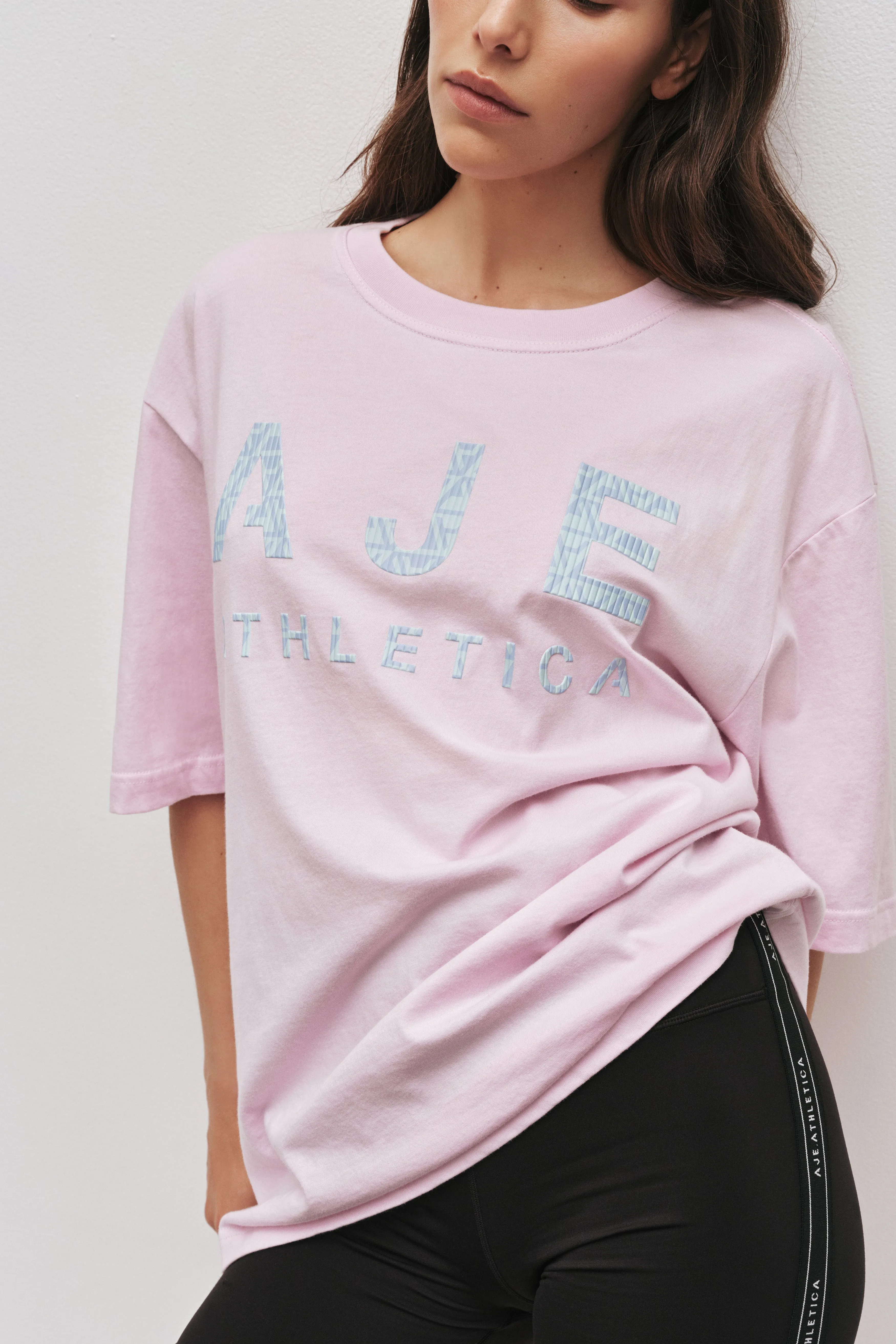 Stacked Logo Tee 102 sold by Aje product image thumbnail 4