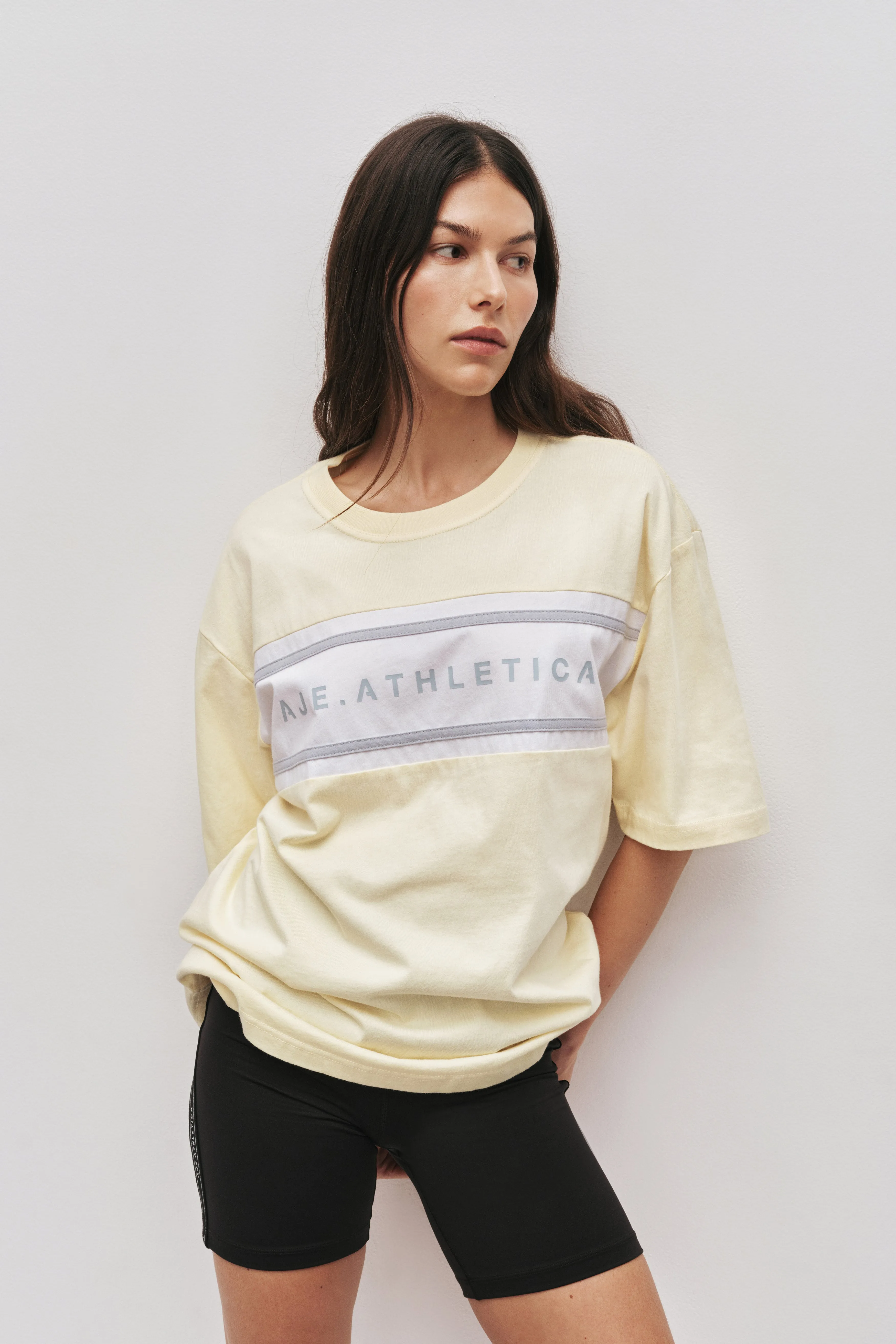 Contrast Logo Tee 102 sold by Aje product image thumbnail 3