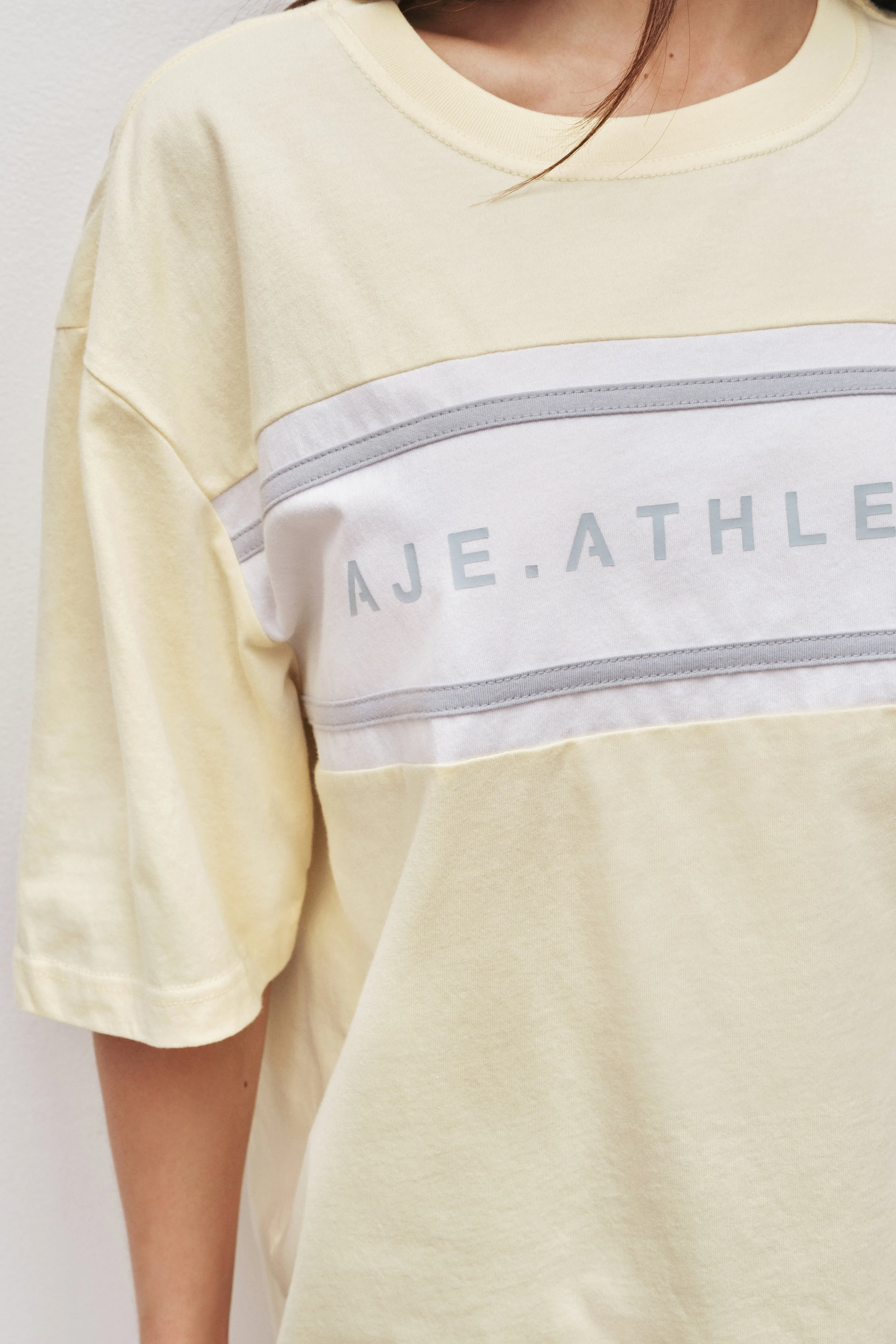 Contrast Logo Tee 102 sold by Aje product image thumbnail 5