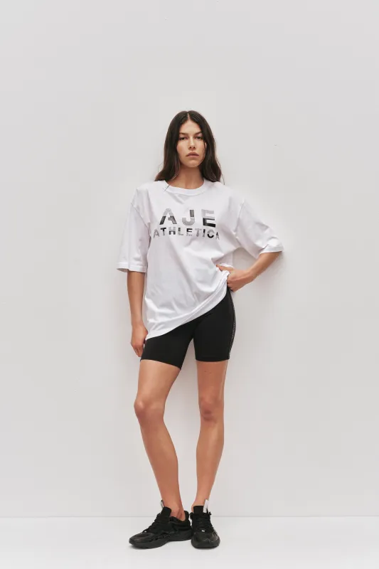 Gel Logo Tee 102 sold by Aje