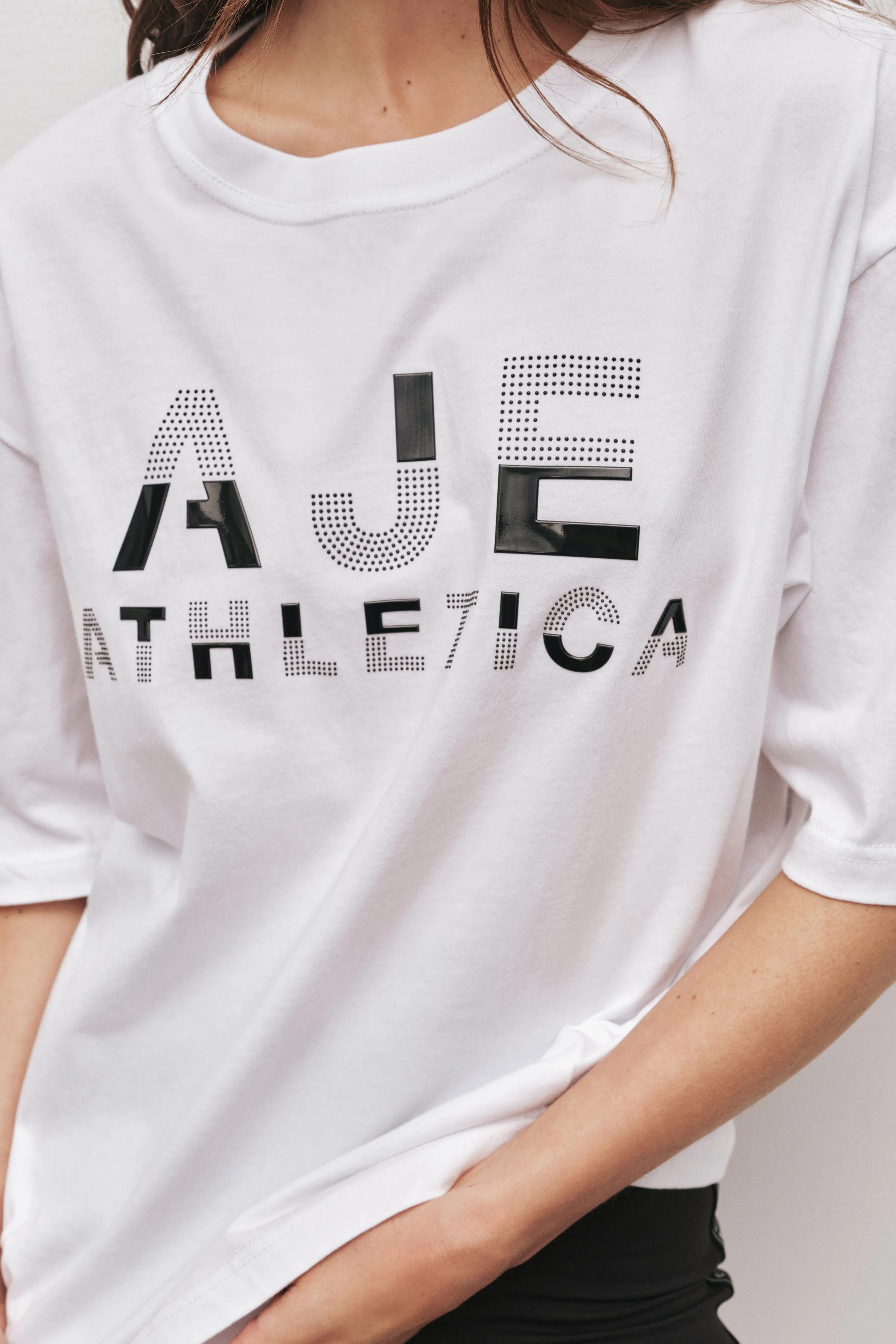 Gel Logo Tee 102 sold by Aje product image thumbnail 4