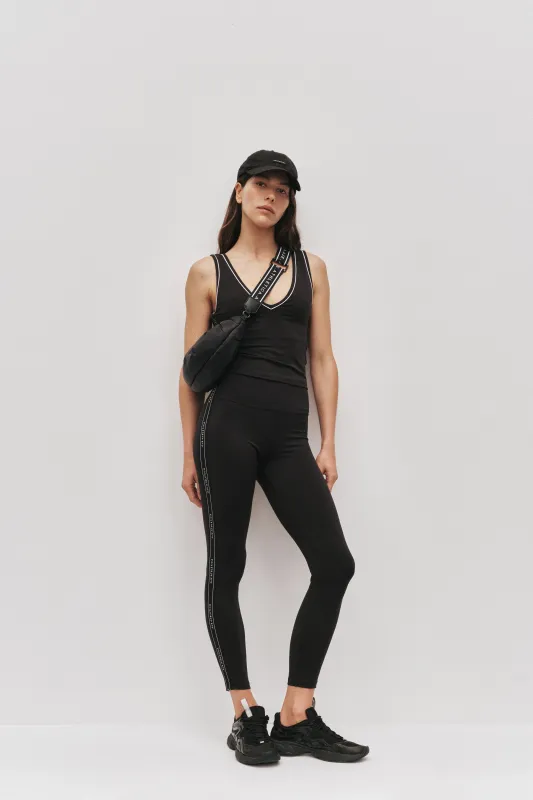 Logotape Full Length Legging 203 sold by Aje
