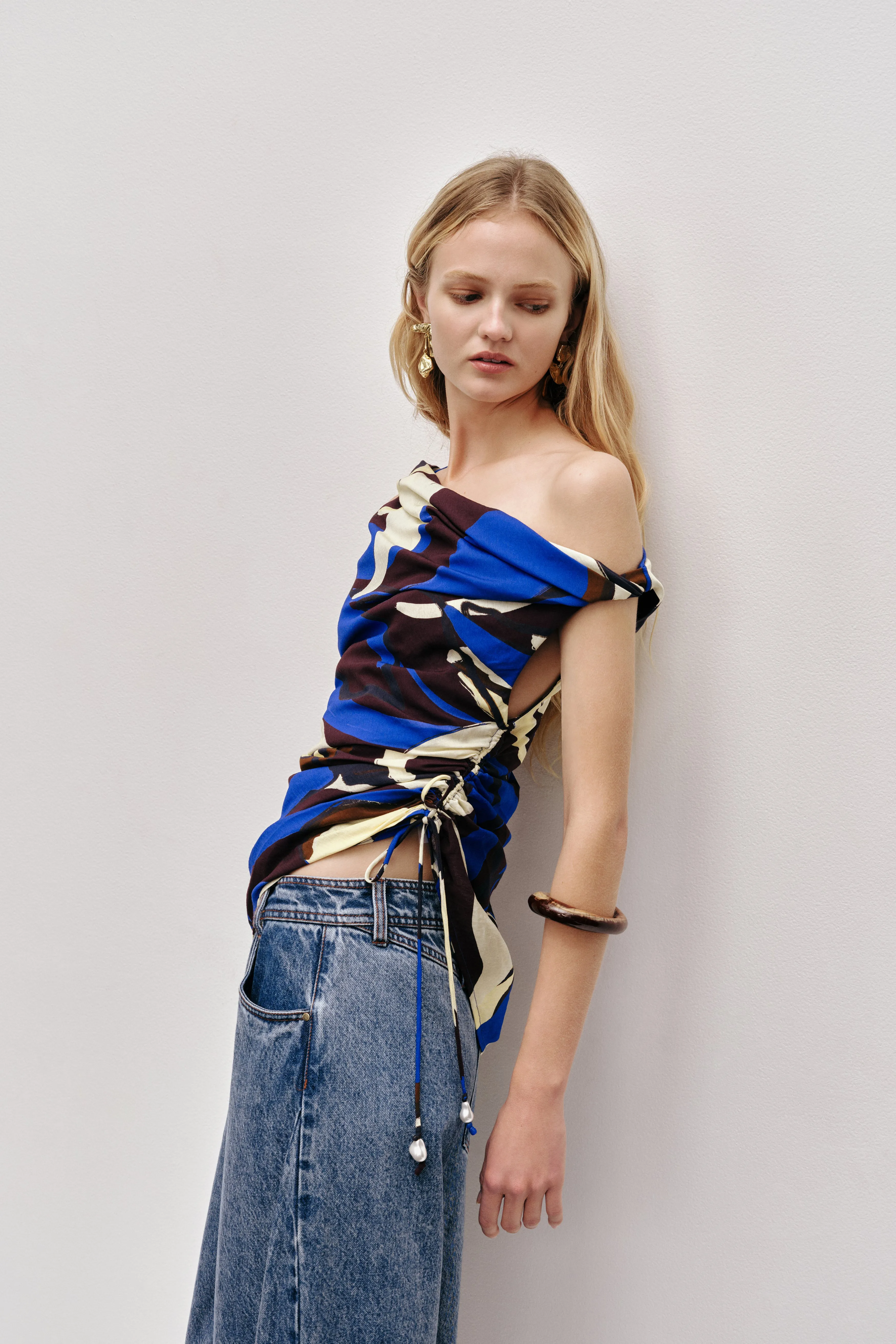 Lyra Asymmetrical Top sold by Aje product image thumbnail 4