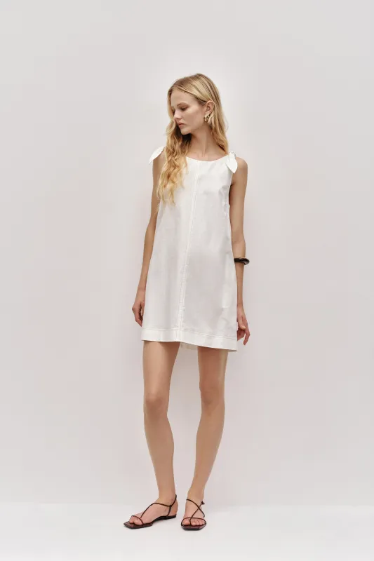 Dessie Tie Mini Dress sold by Aje