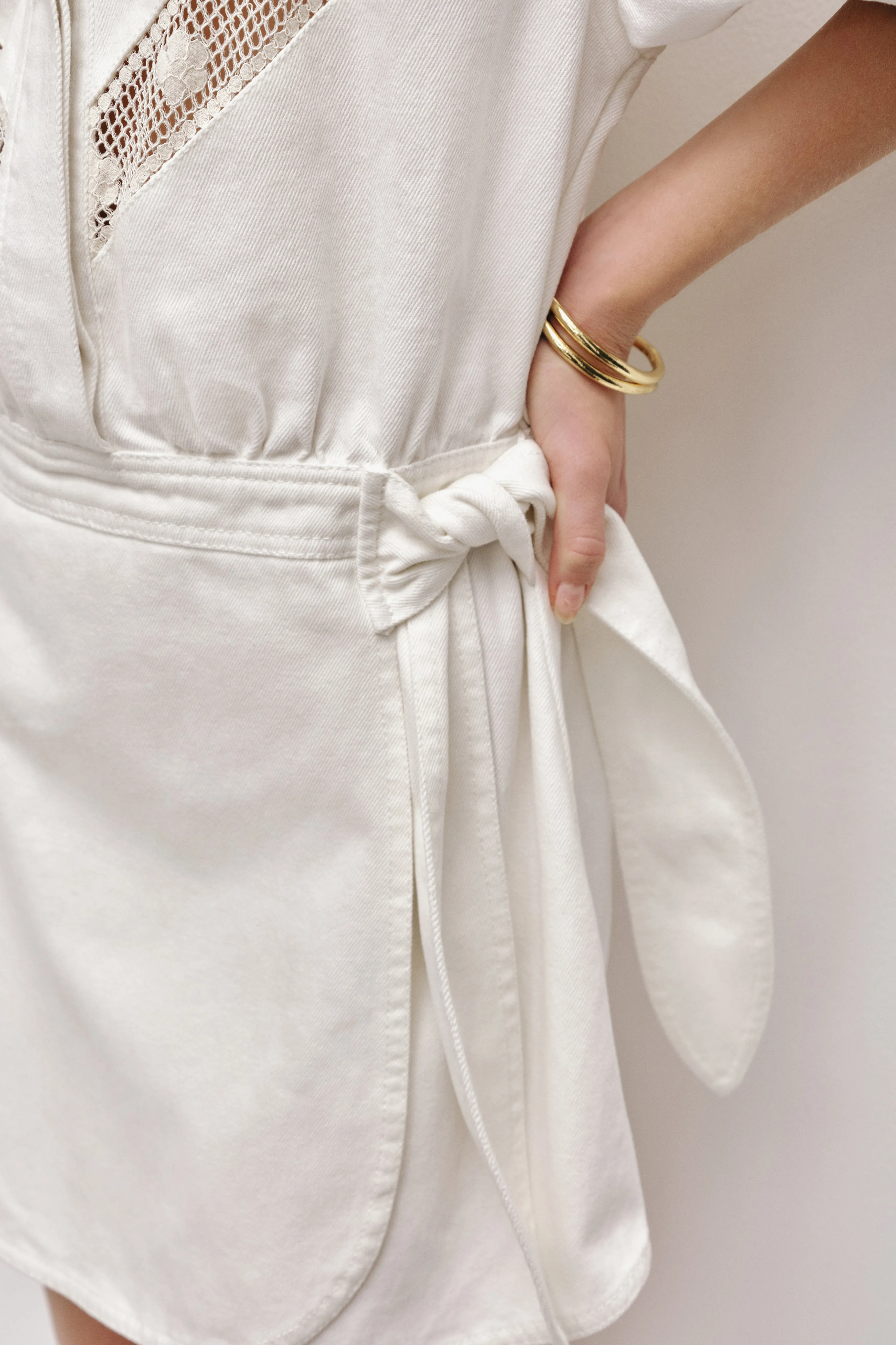 Mackay Mini Shirt Dress sold by Aje product image thumbnail 5