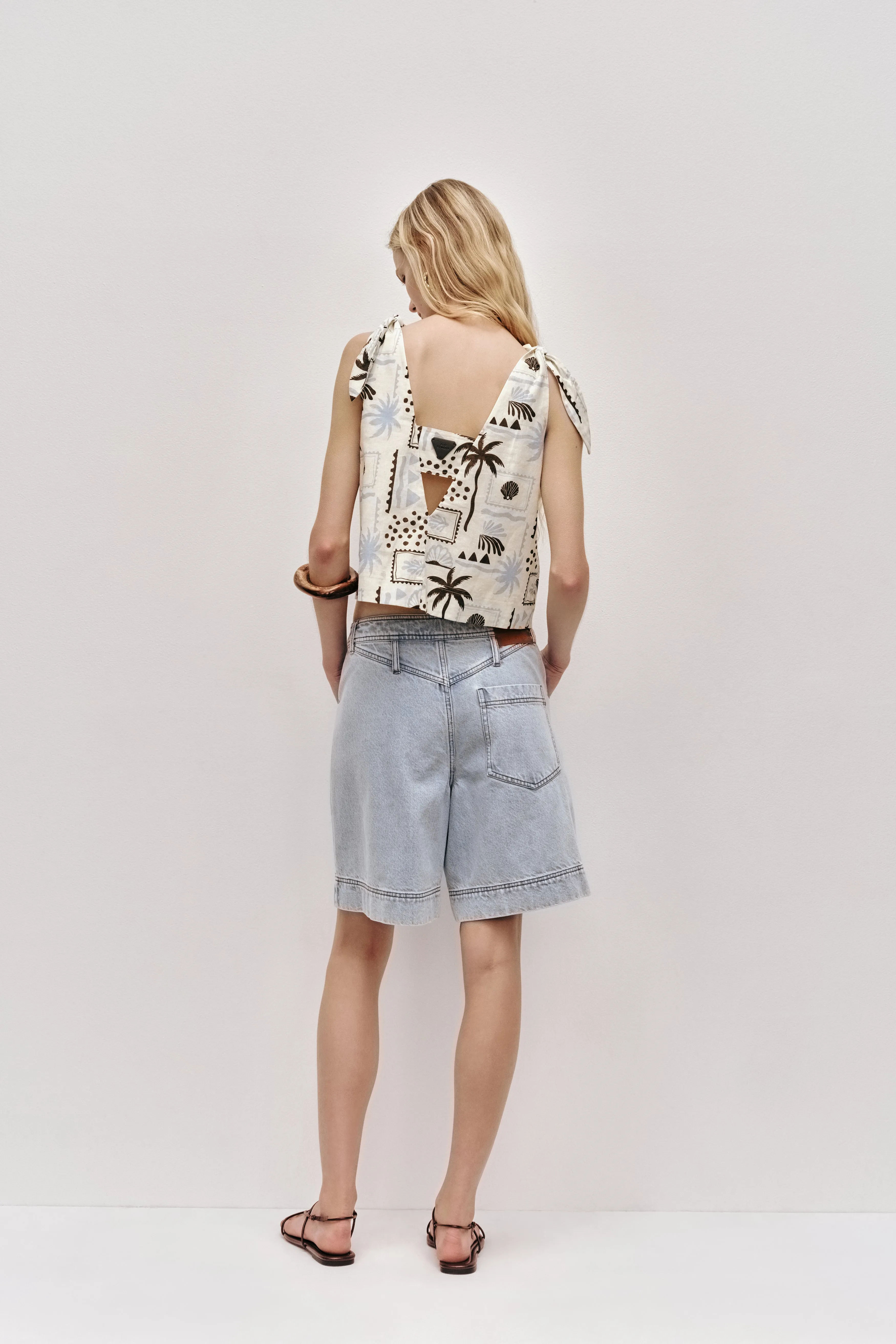 Dessie Tie Top sold by Aje product image thumbnail 5