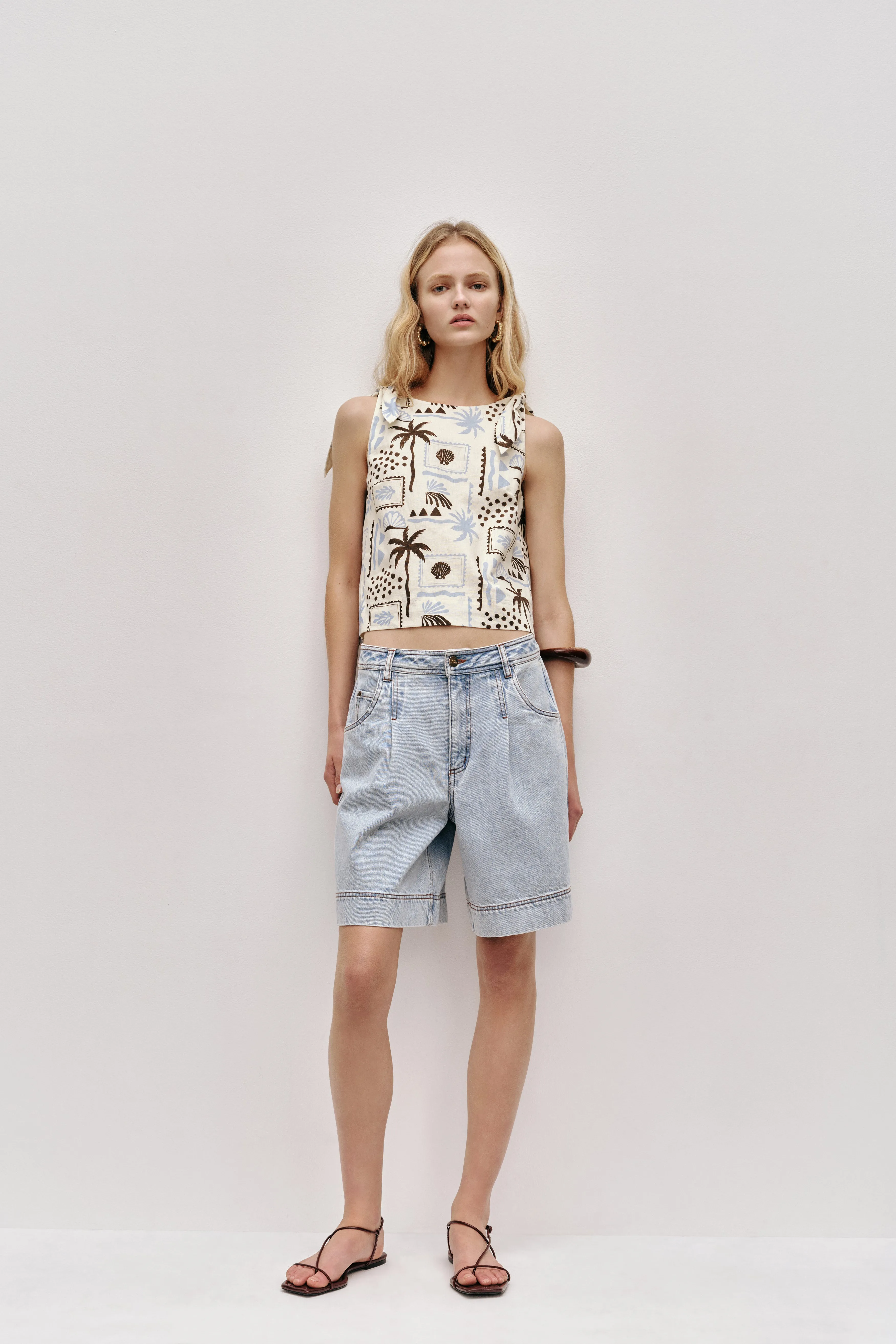 Dessie Tie Top sold by Aje