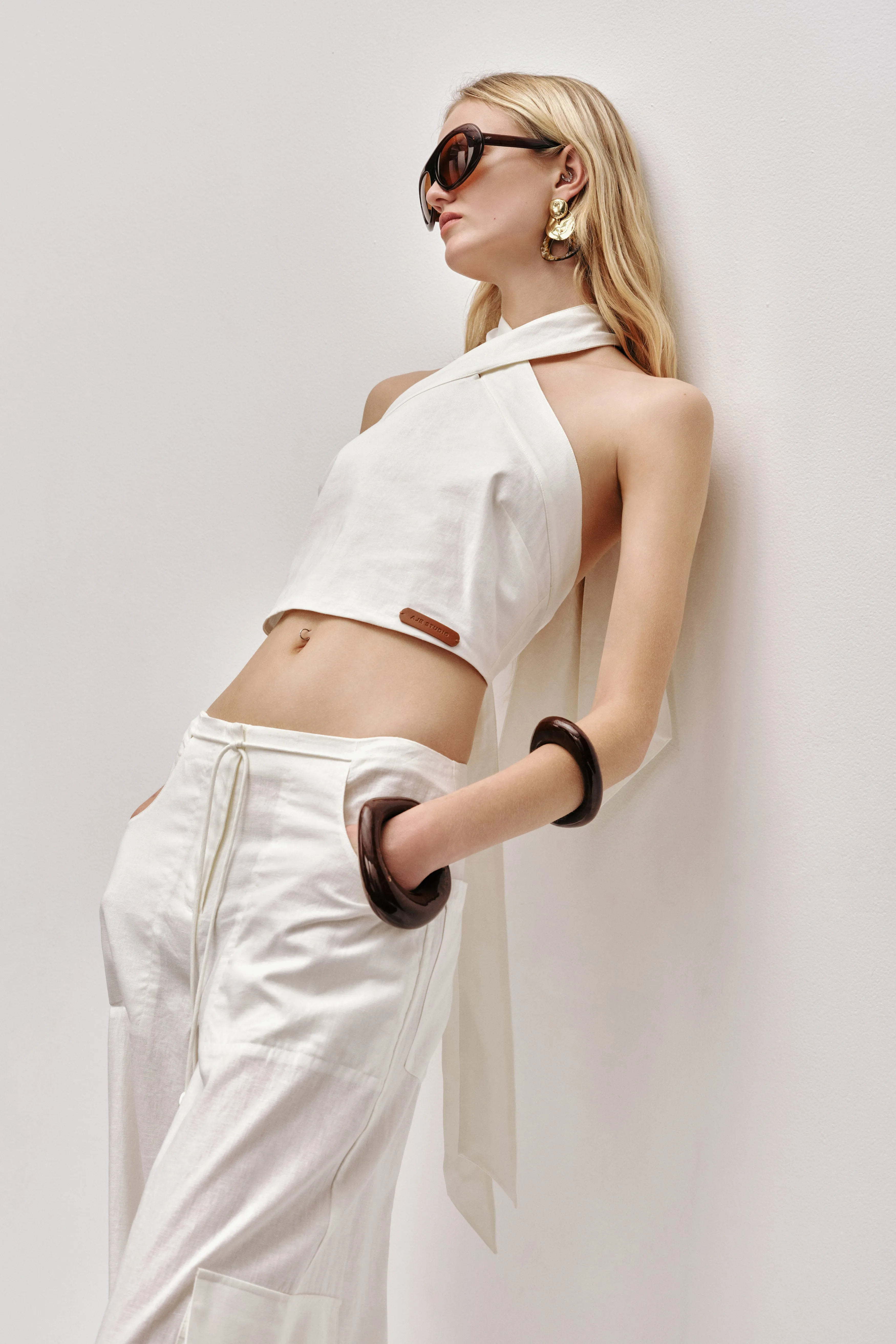 Dessie Tie Back Halter sold by Aje product image thumbnail 4