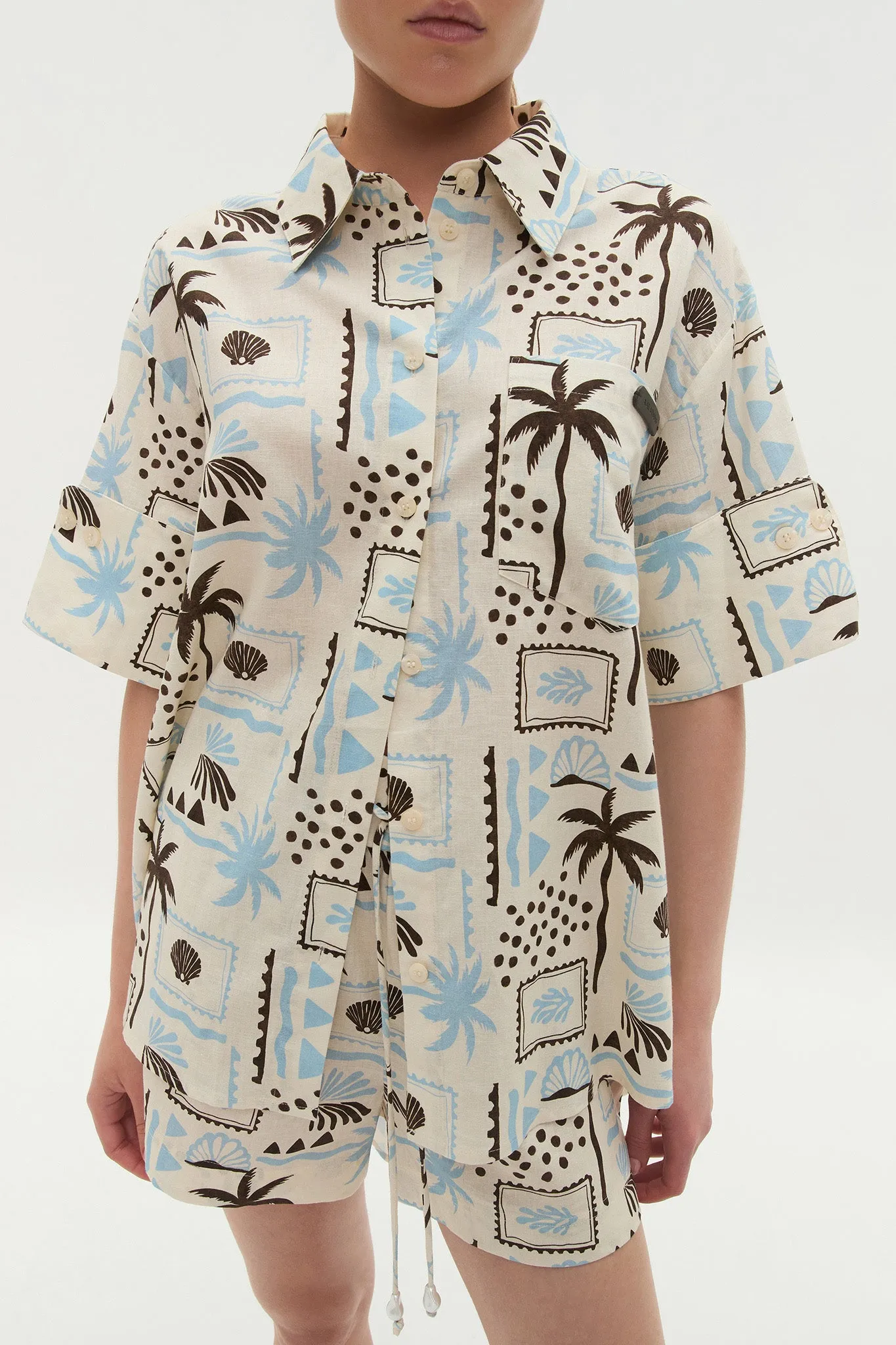Dessie Oversized Shirt sold by Aje product image thumbnail 3