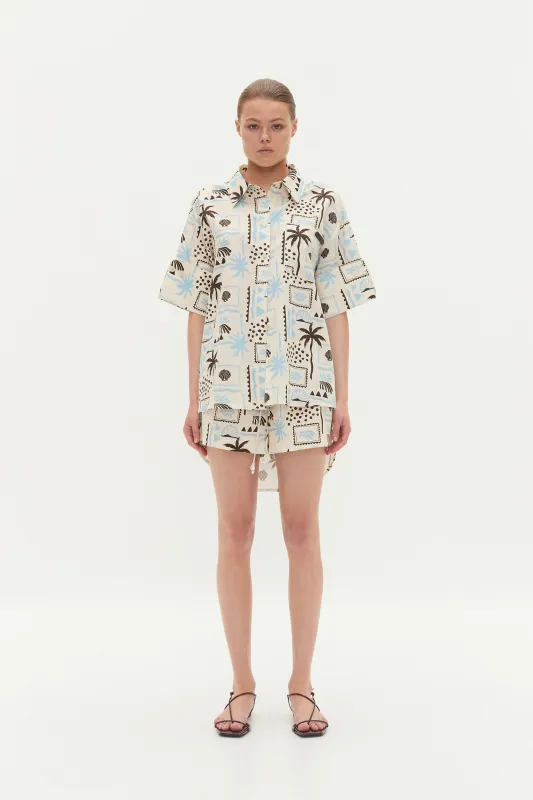 Dessie Oversized Shirt sold by Aje