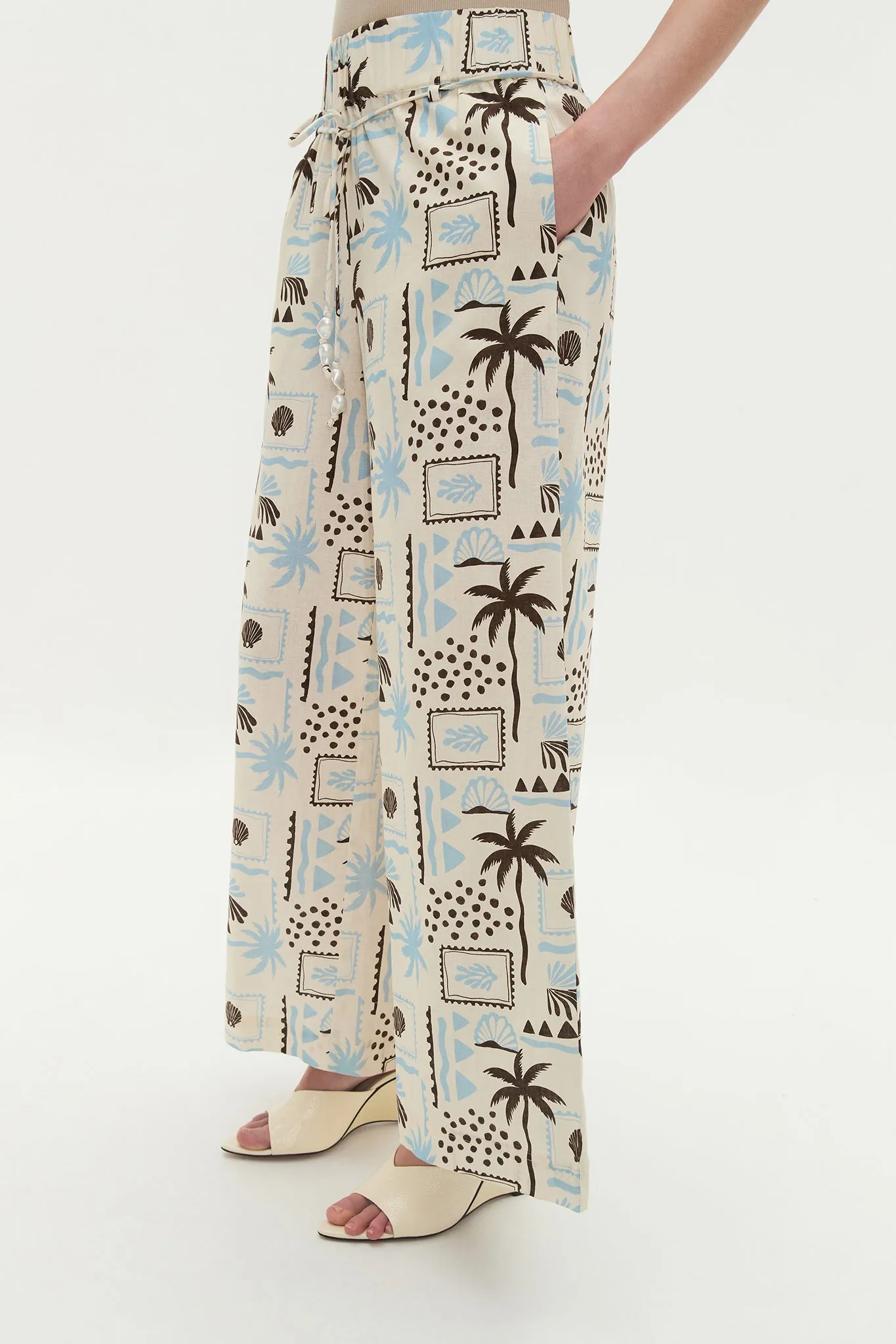 Dessie Belted Relaxed Pant sold by Aje product image thumbnail 4