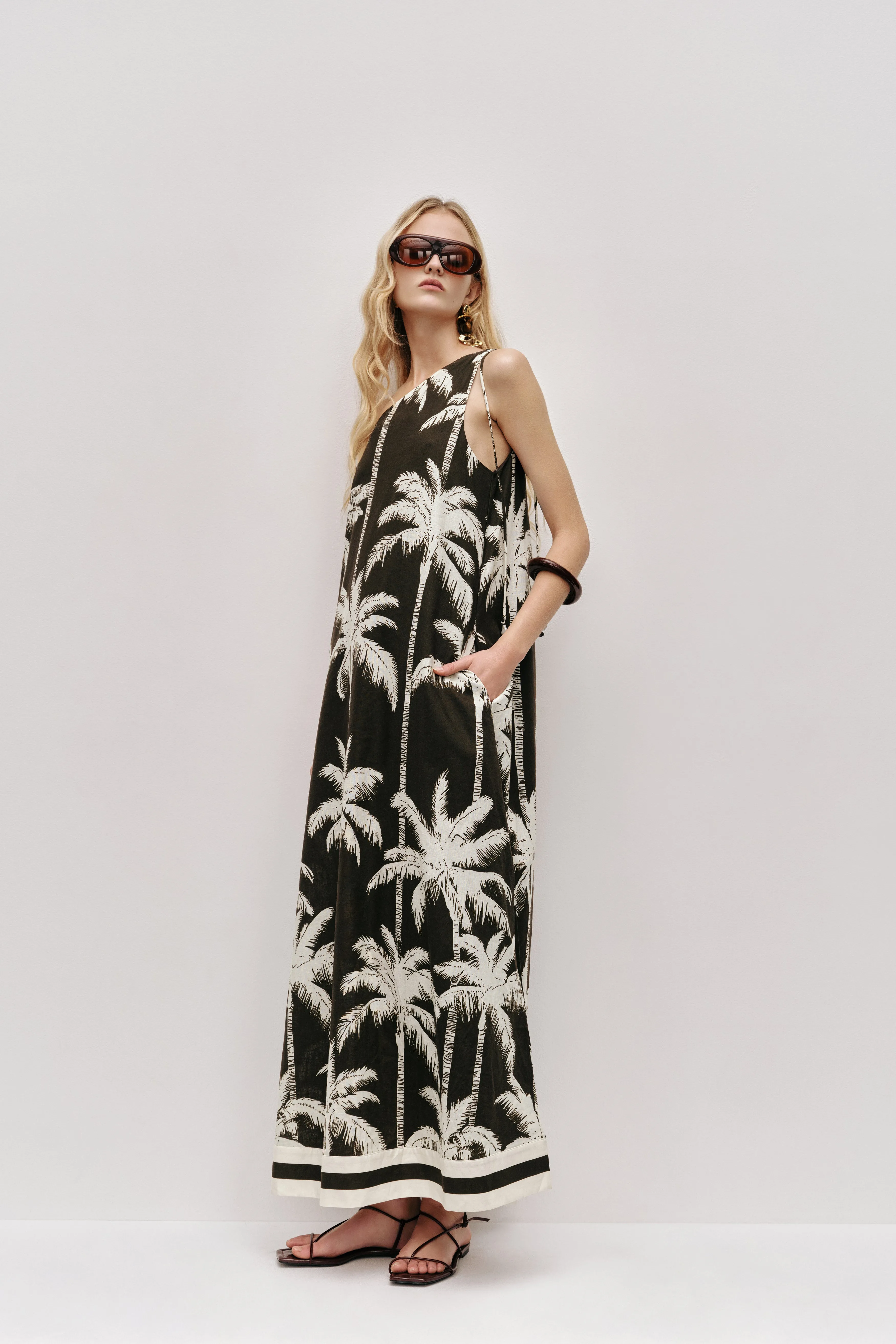 Tansia One Shoulder Maxi Dress sold by Aje product image thumbnail 3