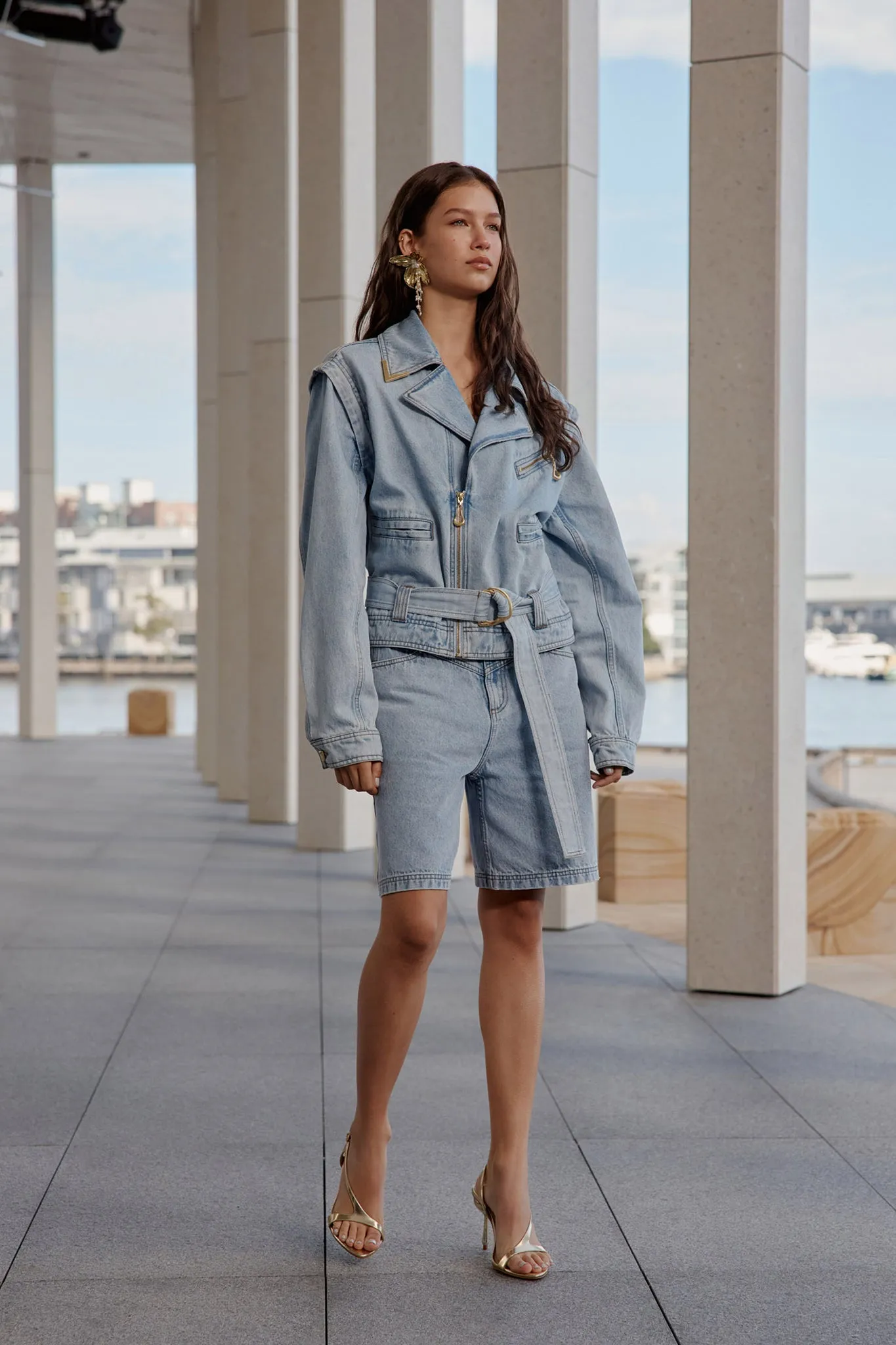 Amara Hardware Denim Jacket sold by Aje product image thumbnail 2