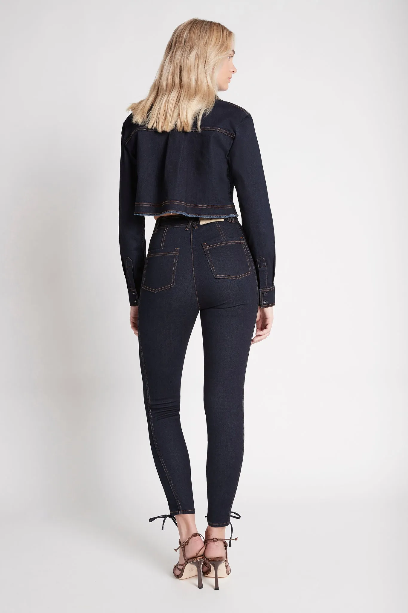 Sagrada Drawstring Denim Pant sold by Aje product image thumbnail 5