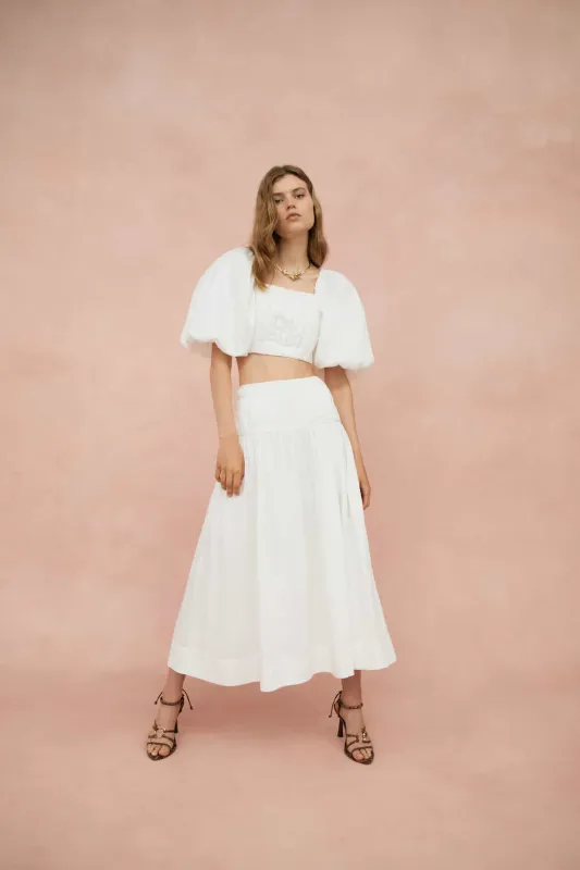 Enamour Midi Skirt sold by Aje