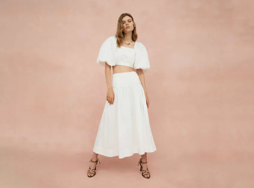 Enamour Midi Skirt sold by Aje product image thumbnail 5