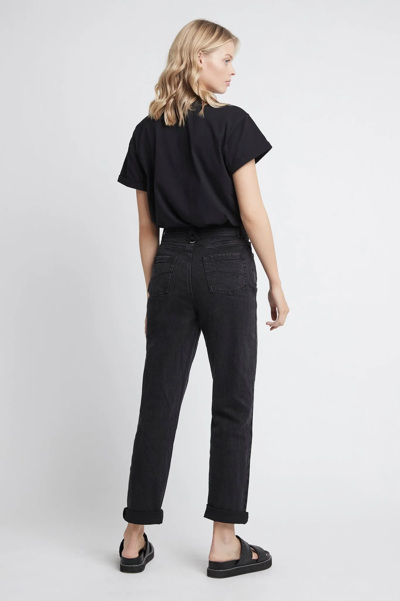 Jimi Denim Belted Jean sold by Aje product image thumbnail 5