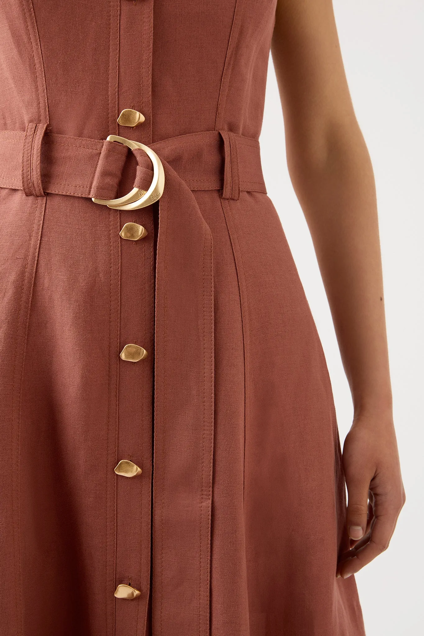Clay Belted Midi Dress sold by Aje product image thumbnail 4