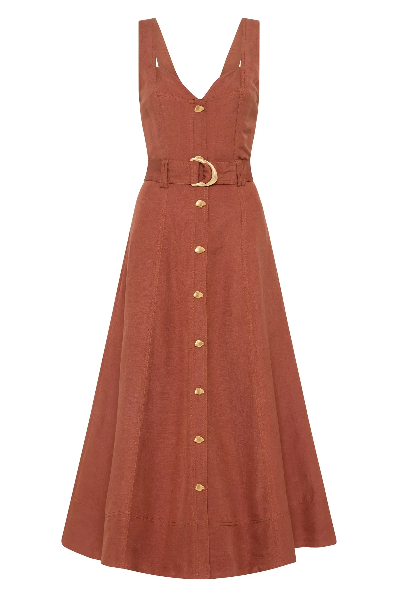 Clay Belted Midi Dress sold by Aje product image thumbnail 2