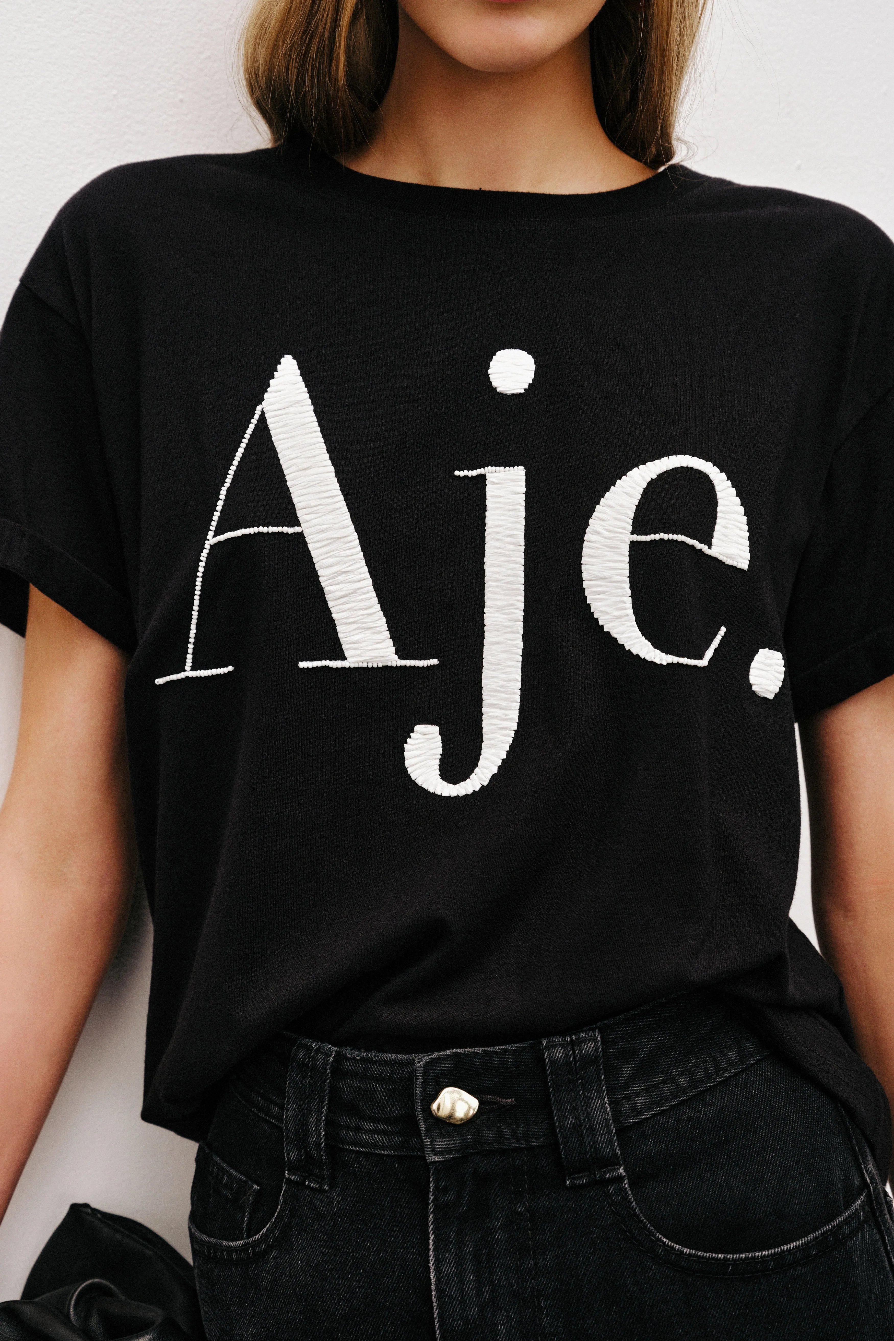 Evera Logo Heritage Tee sold by Aje product image thumbnail 4