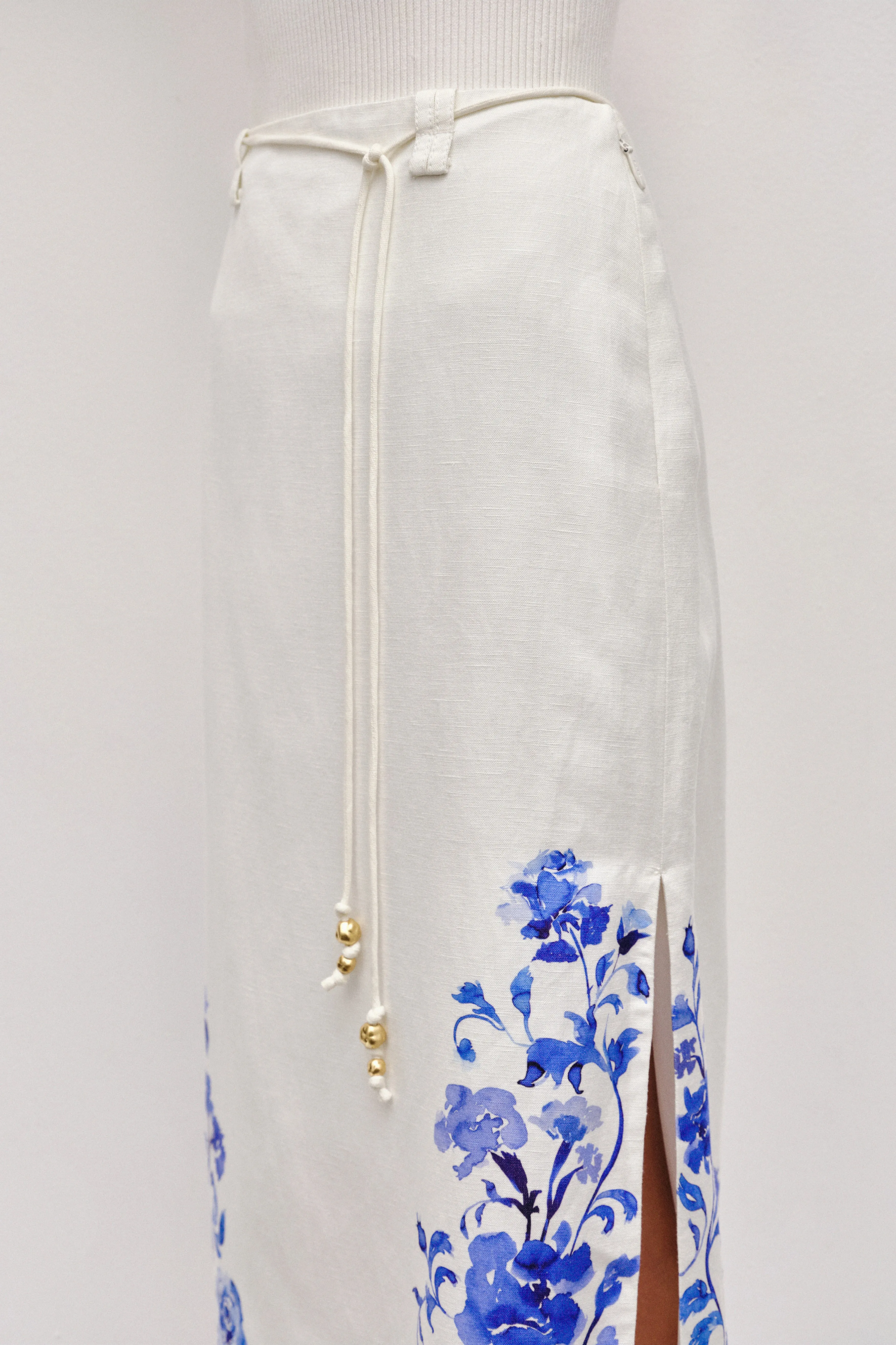 Layla Midi Skirt sold by Aje product image thumbnail 5