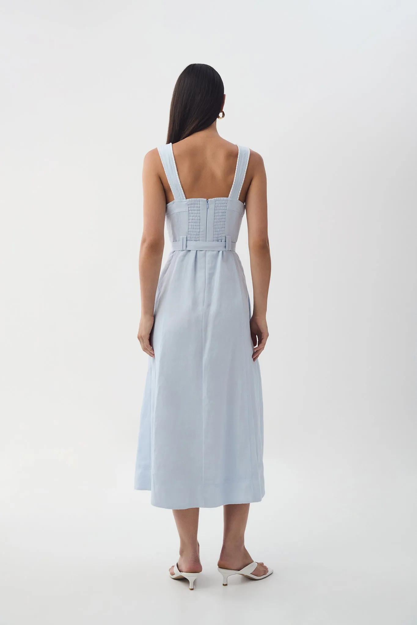 Celeste Utility Midi Dress sold by Aje product image thumbnail 5