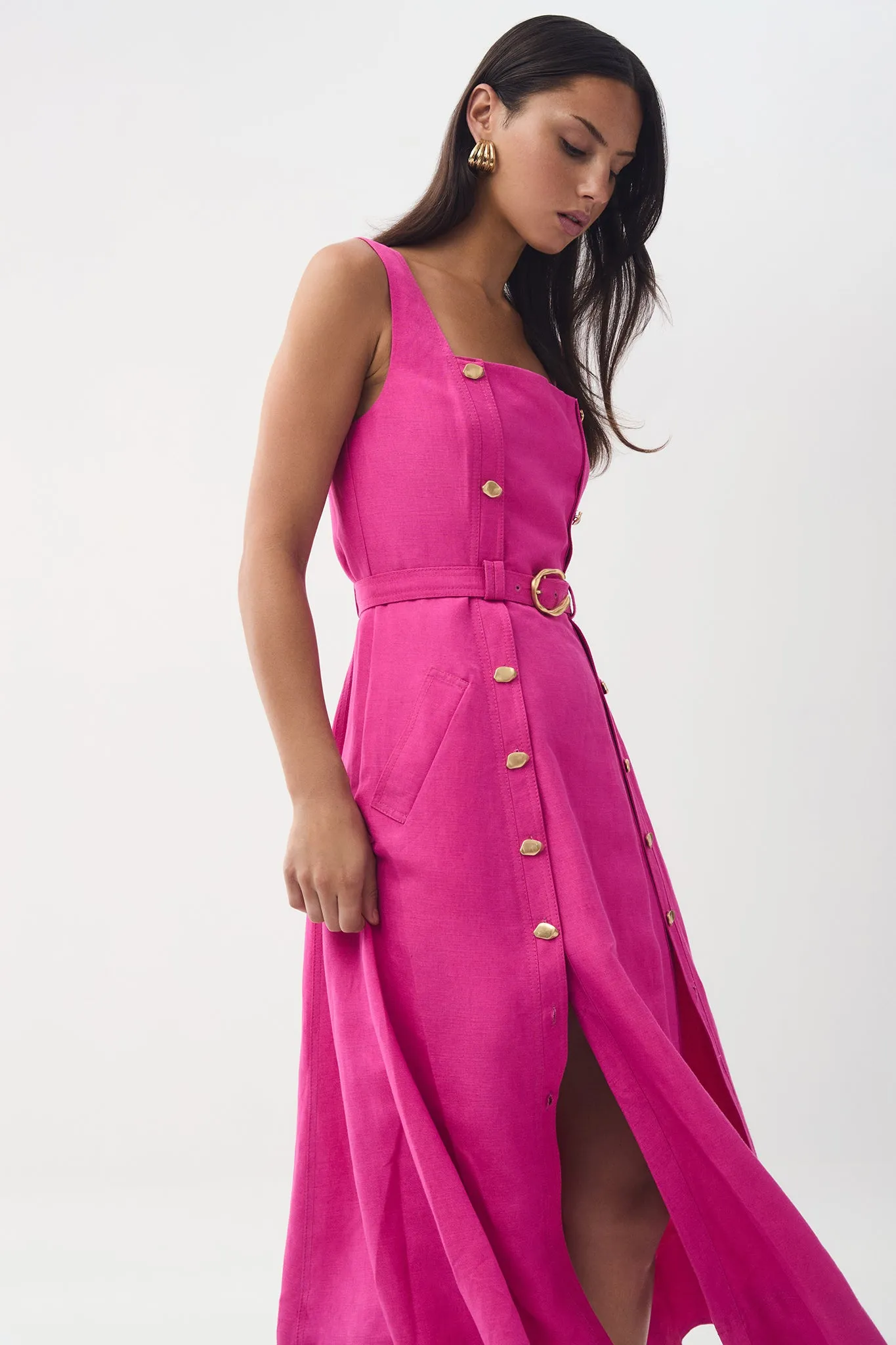 Prisma Utility Midi Dress sold by Aje product image thumbnail 4