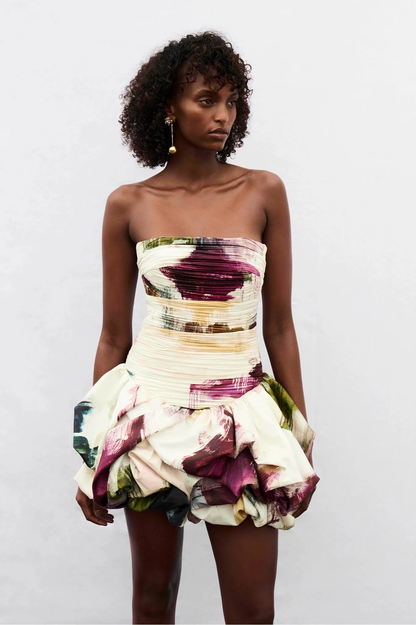 Violette Bubble Hem Mini Dress sold by Aje product image thumbnail 2