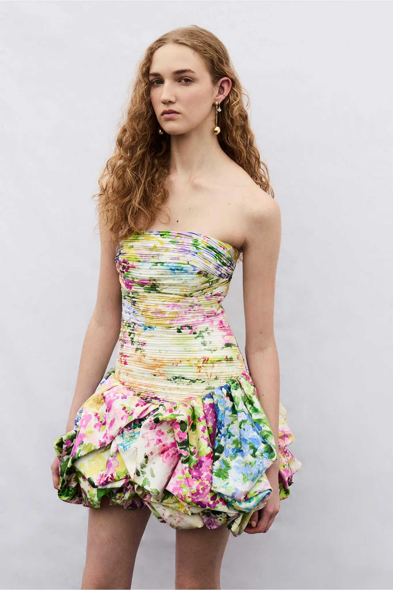 Violette Bubble Hem Mini Dress sold by Aje product image thumbnail 2