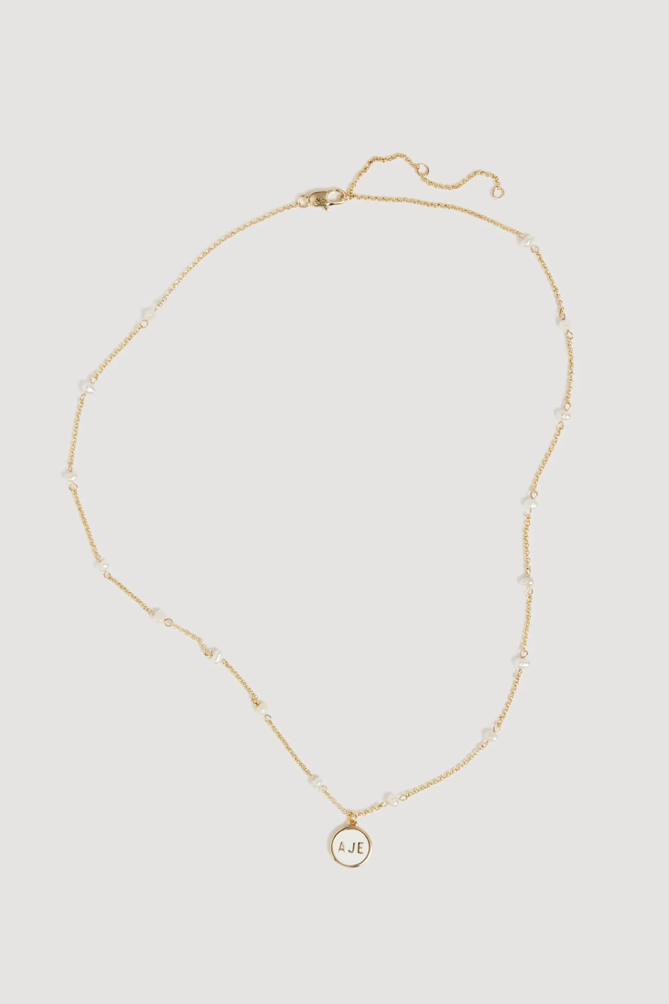 Vista Pearl Necklace sold by Aje