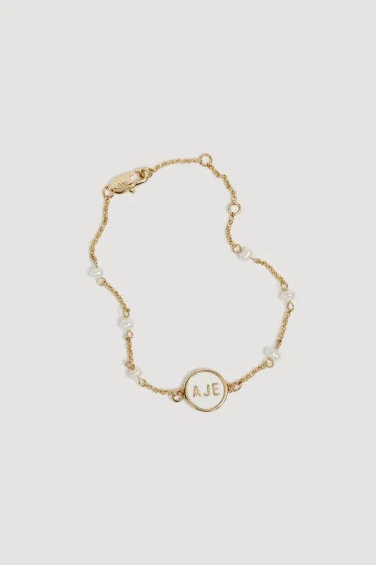 Vista Pearl Bracelet sold by Aje