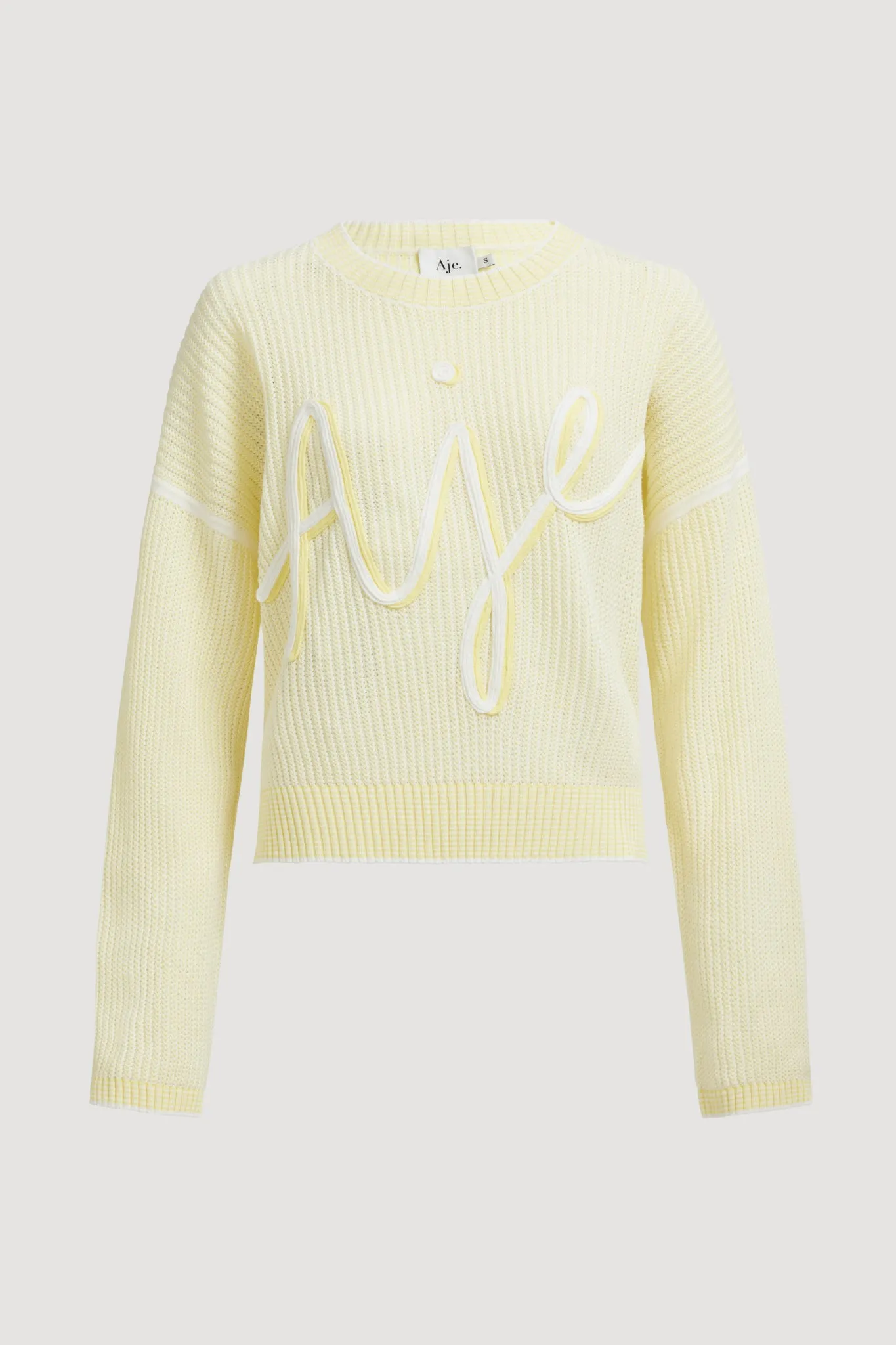 Metis Logo Knit Jumper sold by Aje product image thumbnail 2