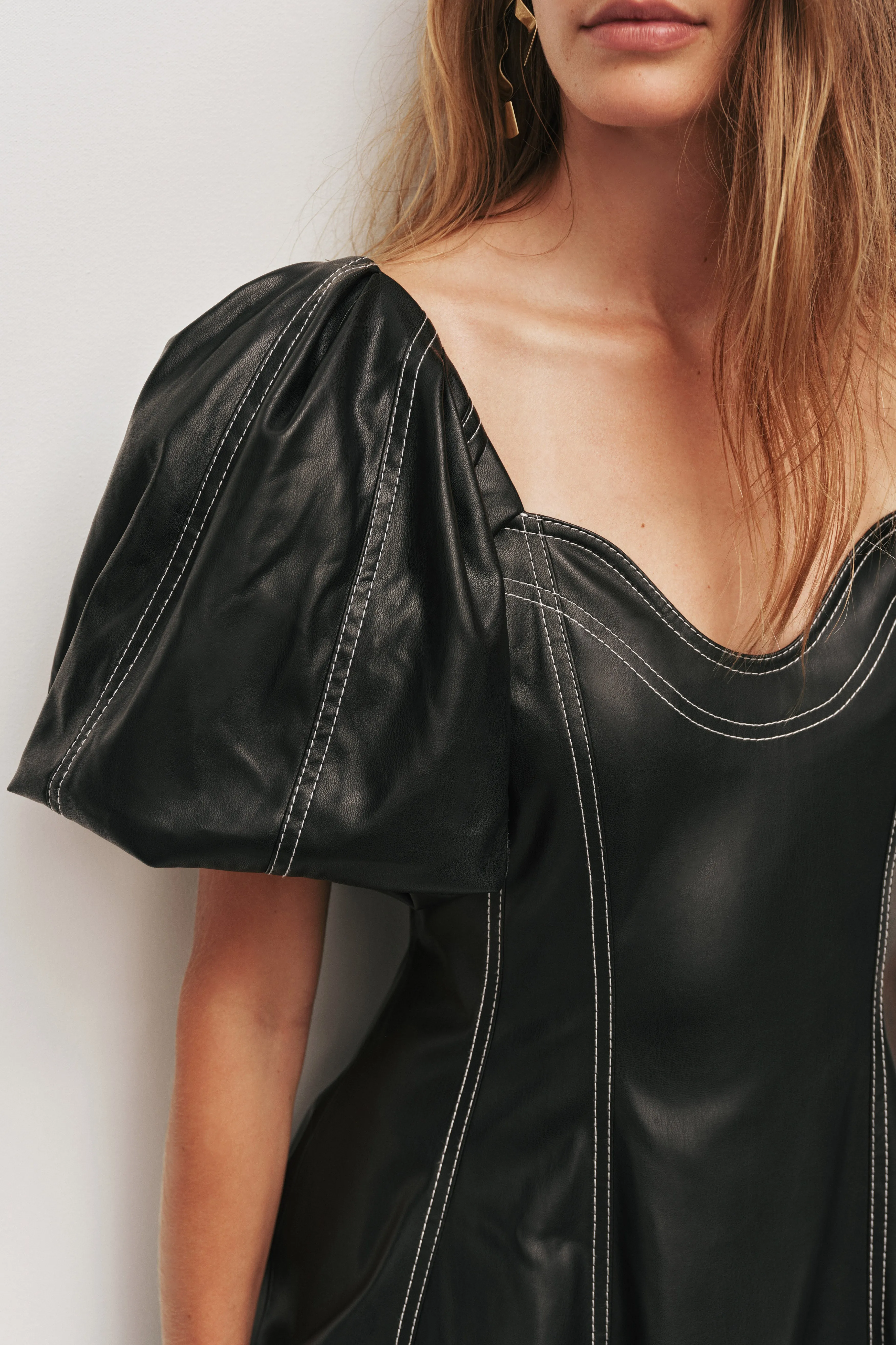 Ether Puff Mini Dress sold by Aje product image thumbnail 4