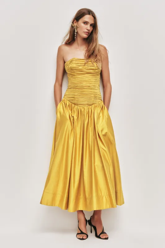 Marigold Midi Dress sold by Aje