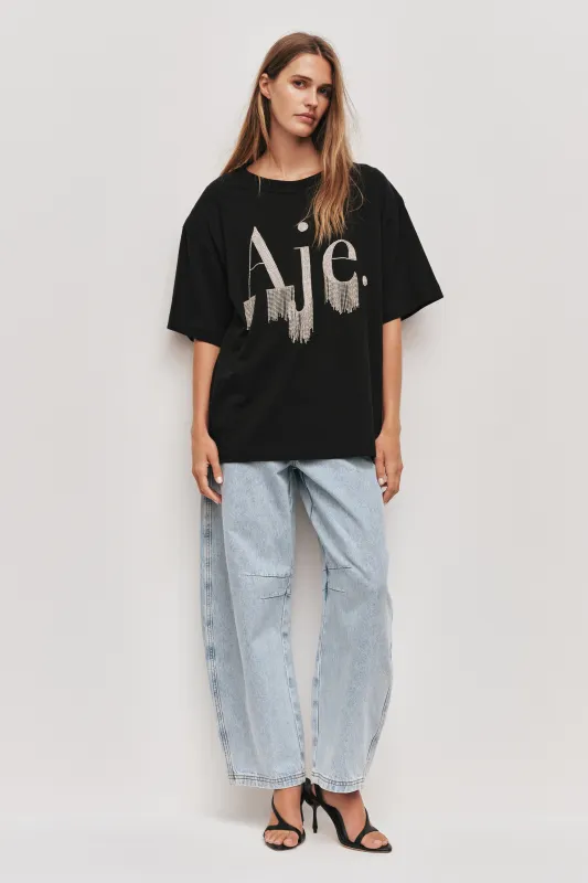 Goldie Oversized Tee sold by Aje