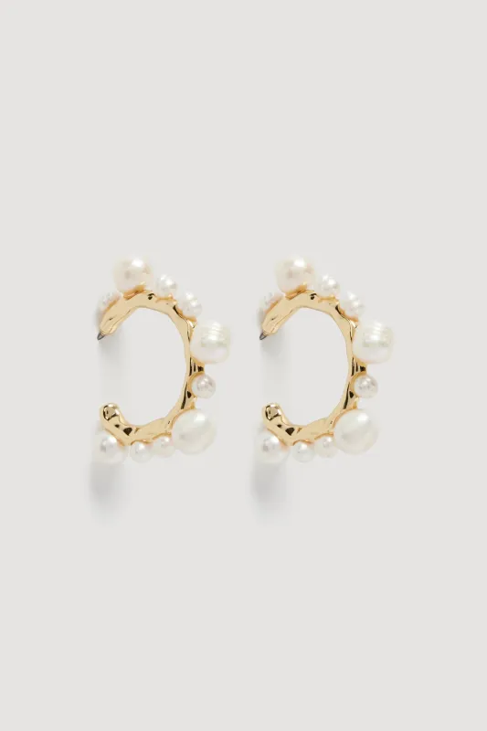 Arrow Hoop Stud sold by Aje