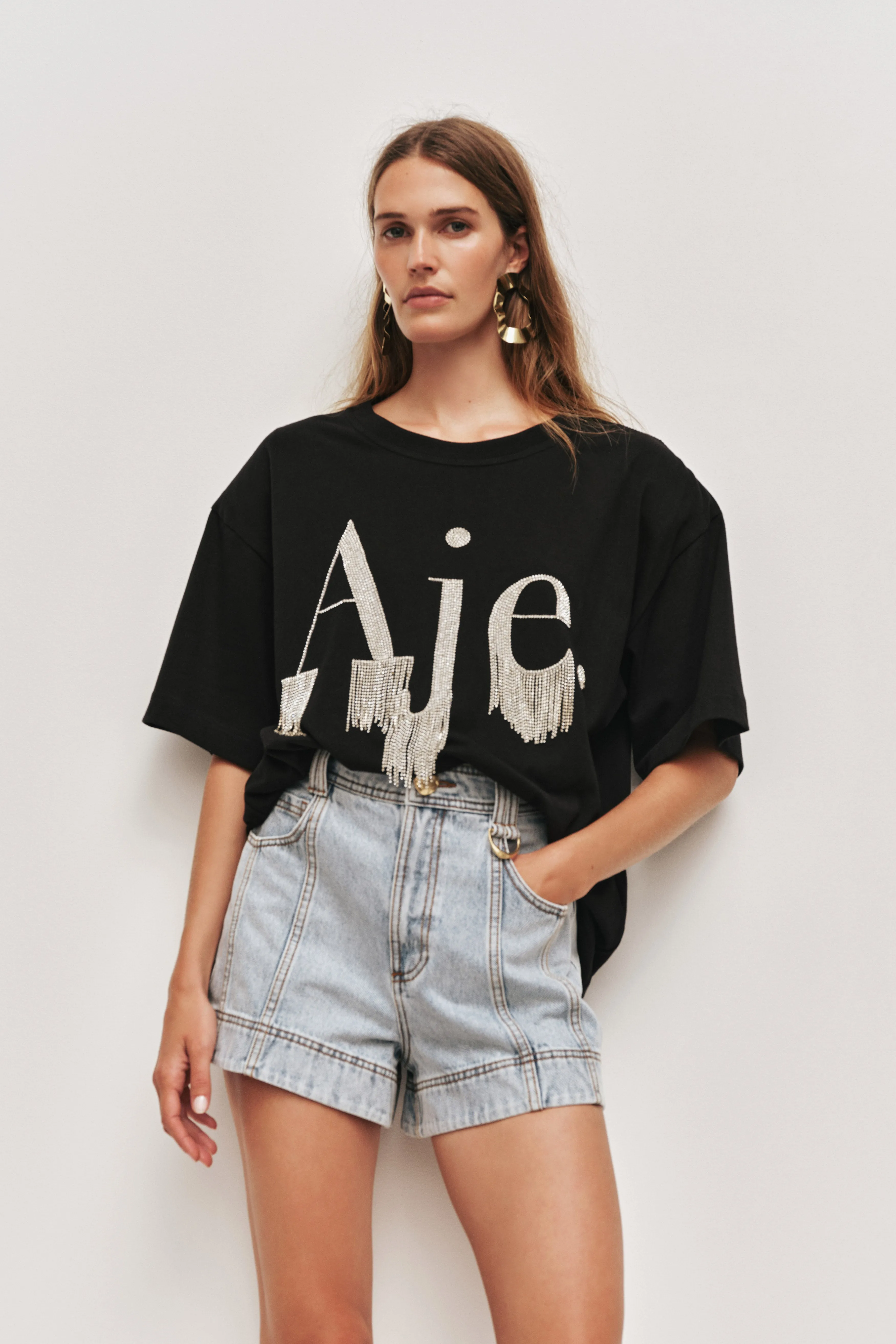 Blaise Denim Short sold by Aje product image thumbnail 3