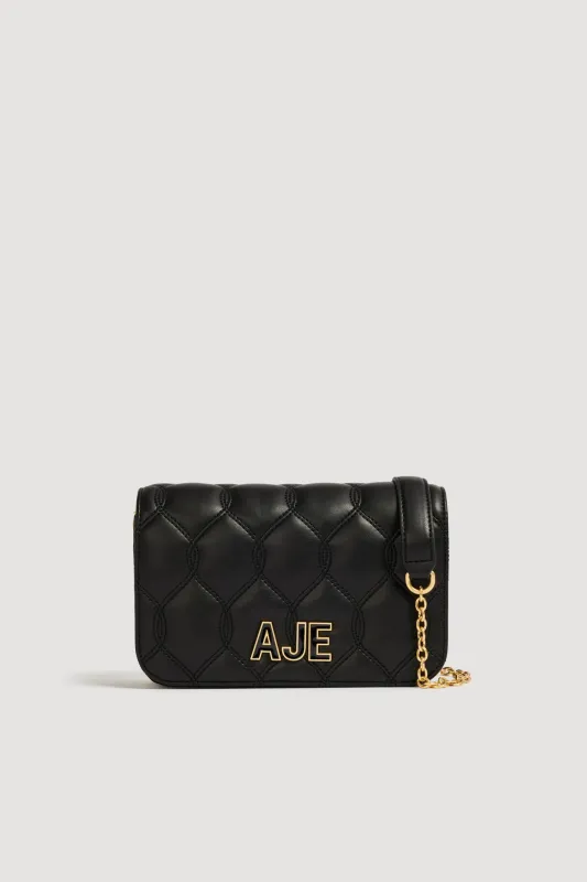 Alita Quilted Clutch sold by Aje