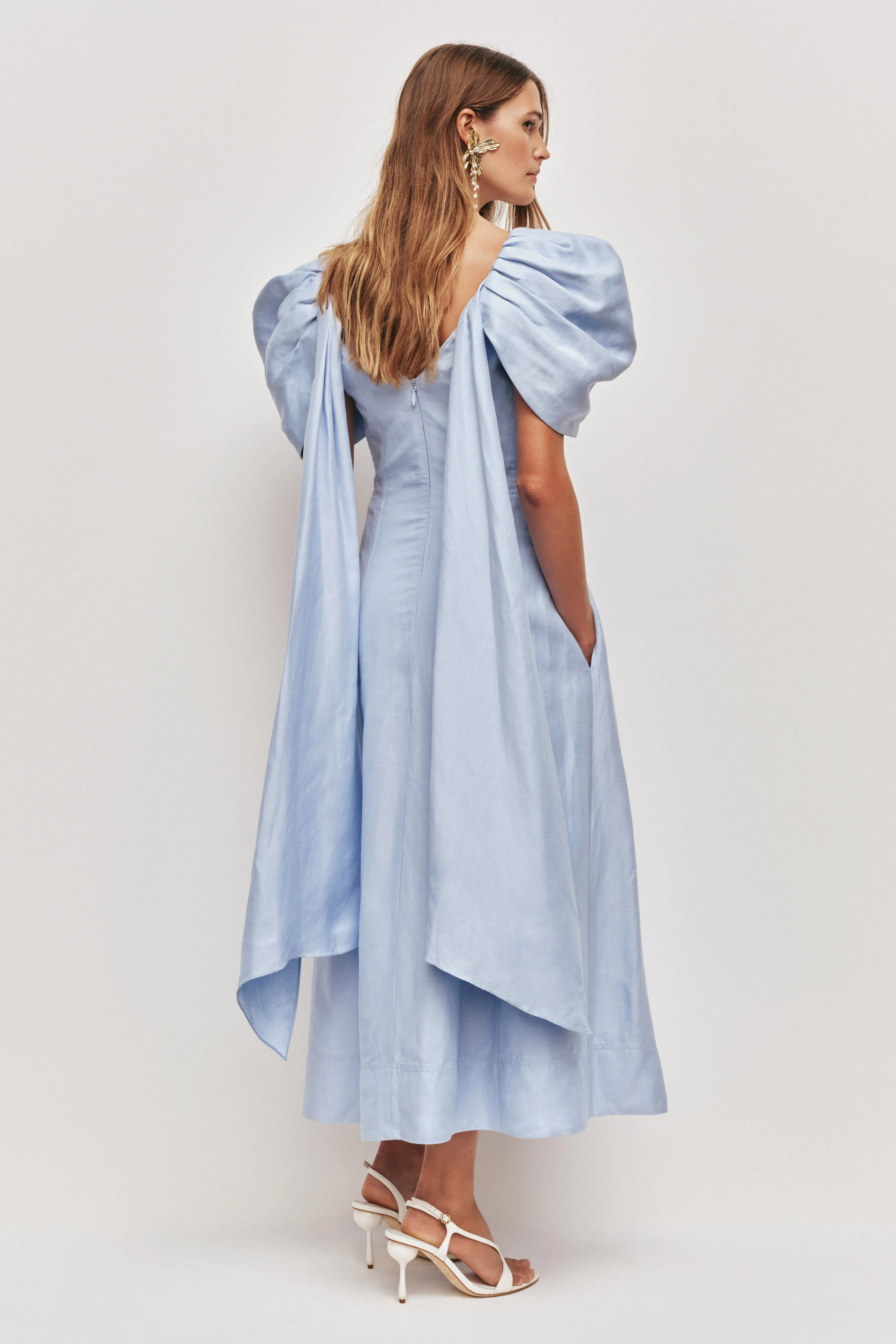 Bisou Midi Dress sold by Aje product image thumbnail 5