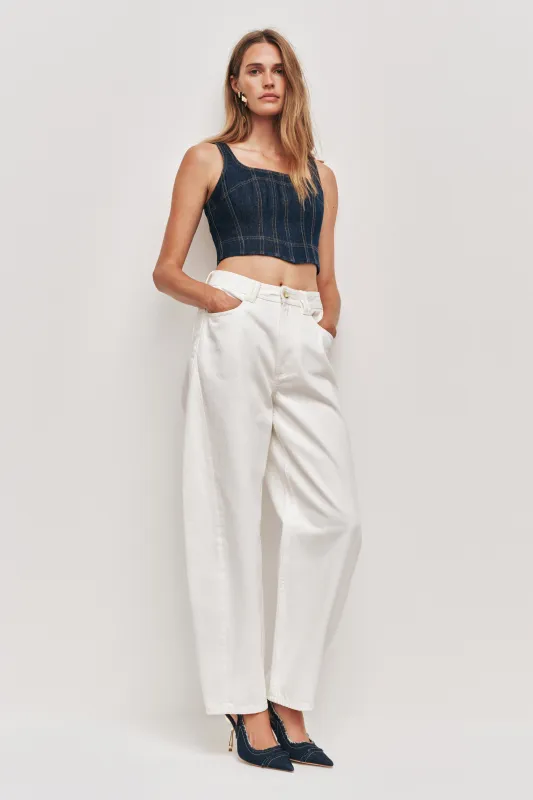 Briar Denim Bustier sold by Aje