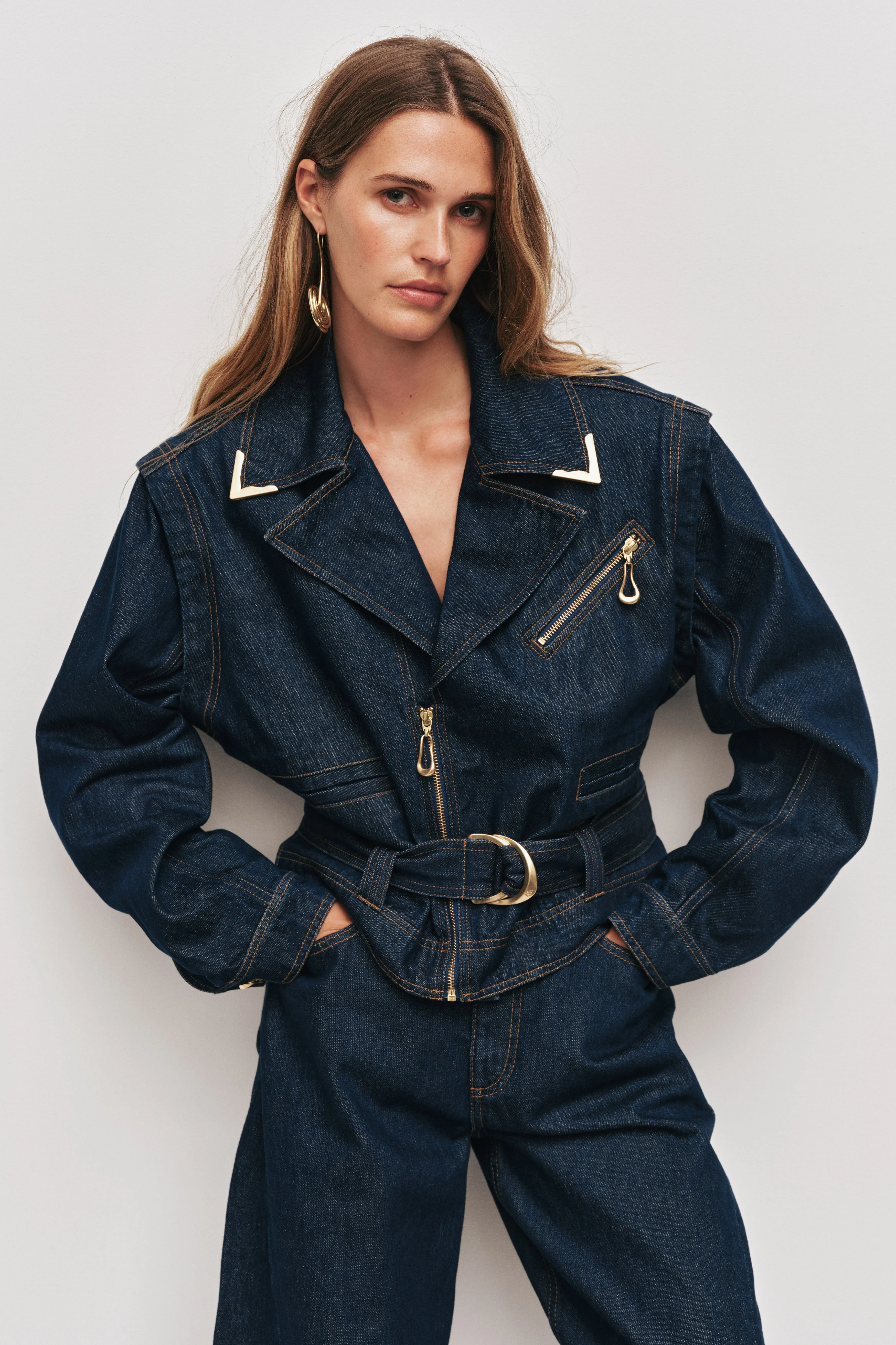 Amara Hardware Denim Jacket sold by Aje product image thumbnail 3