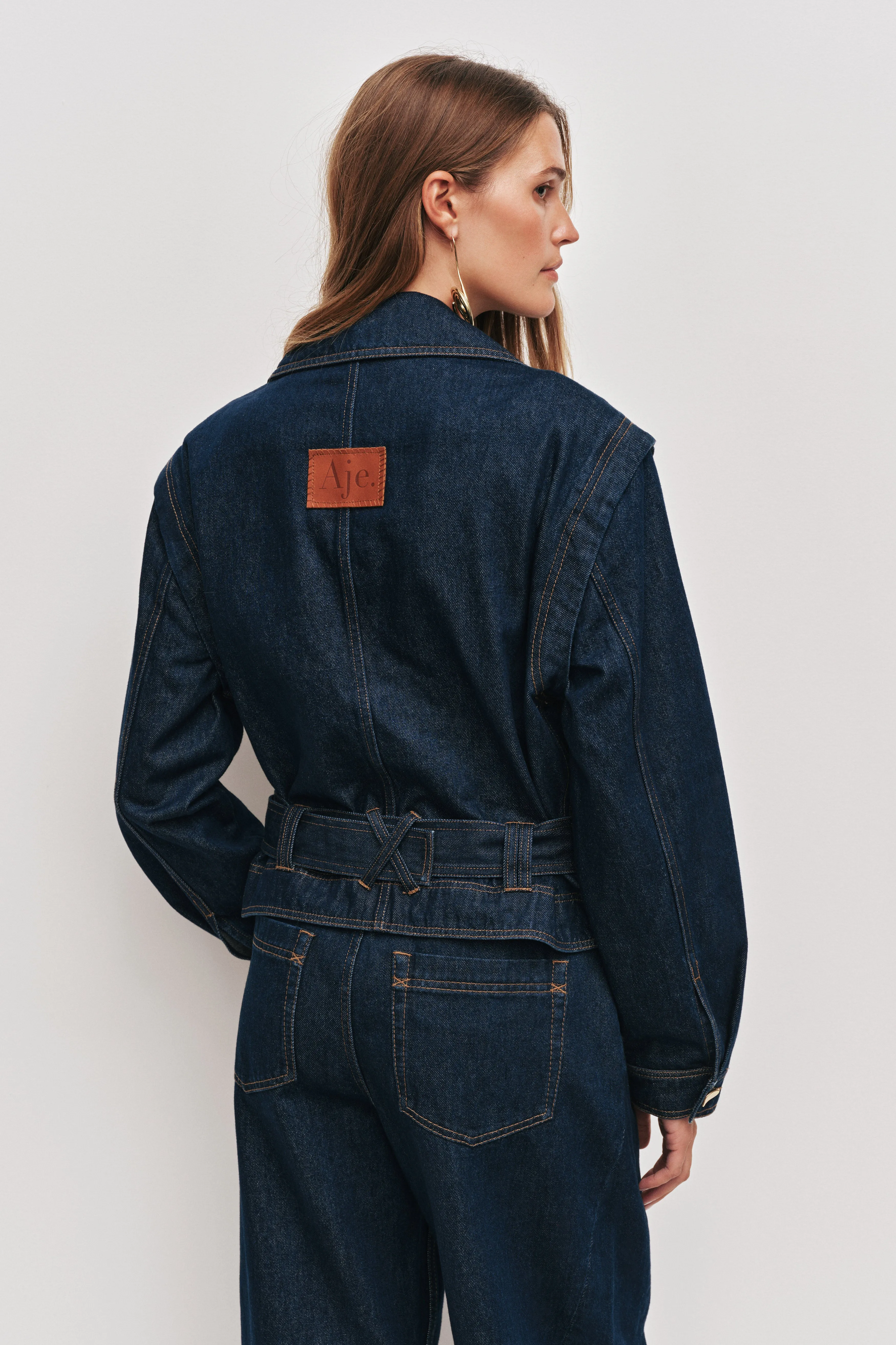 Amara Hardware Denim Jacket sold by Aje product image thumbnail 5
