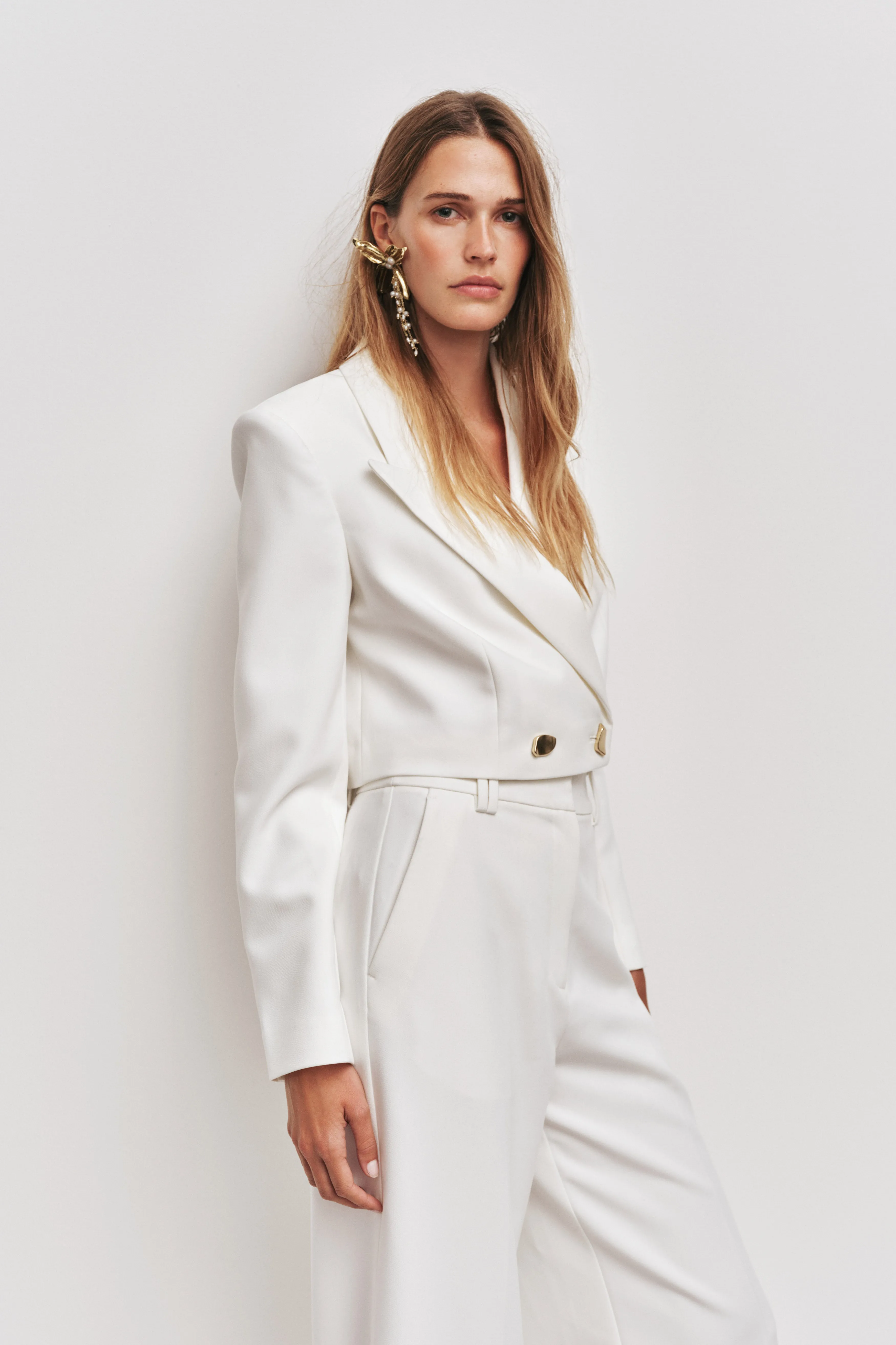 Colette Crop Blazer sold by Aje product image thumbnail 4