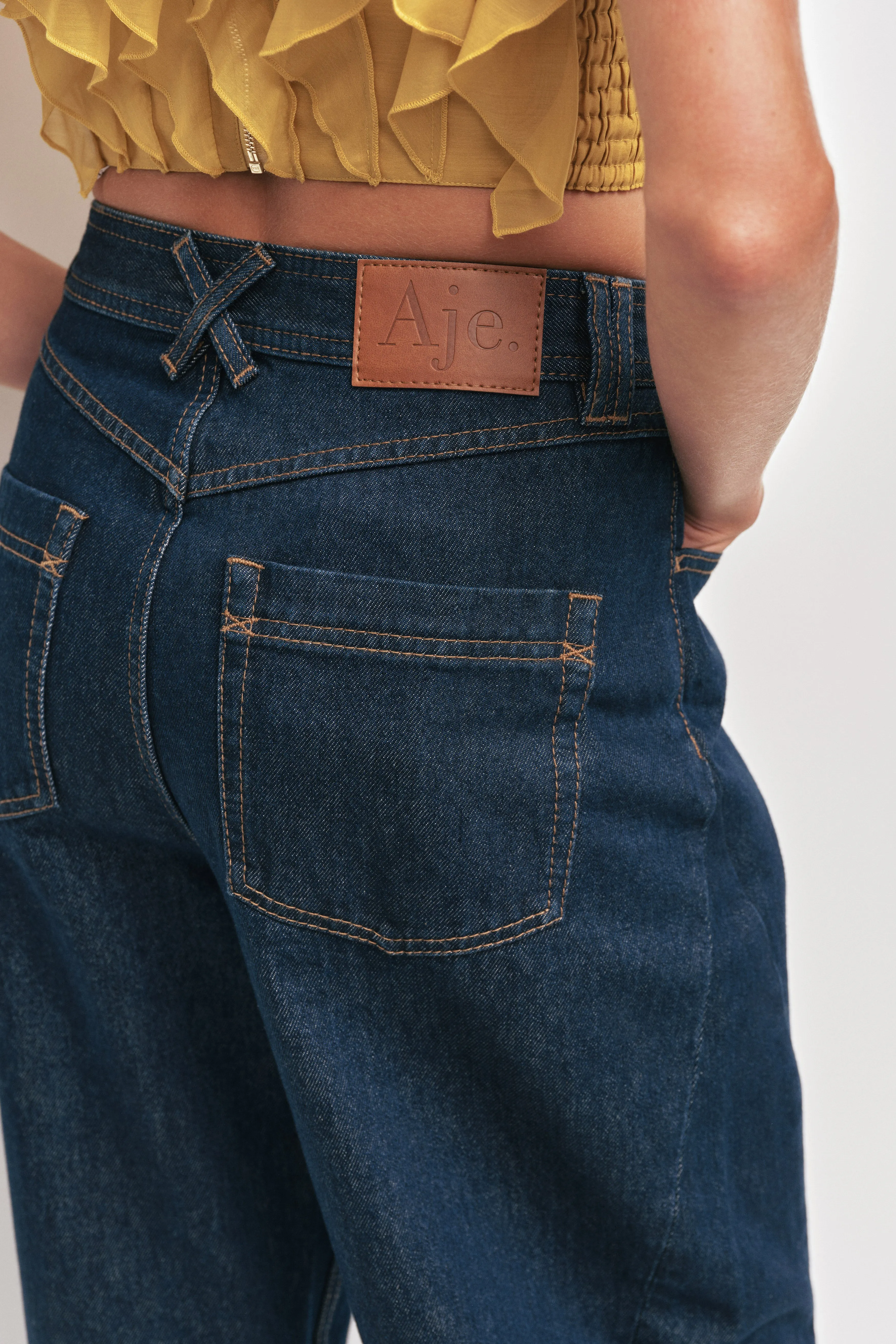 Stevie Barrel Ankle Jean sold by Aje product image thumbnail 5